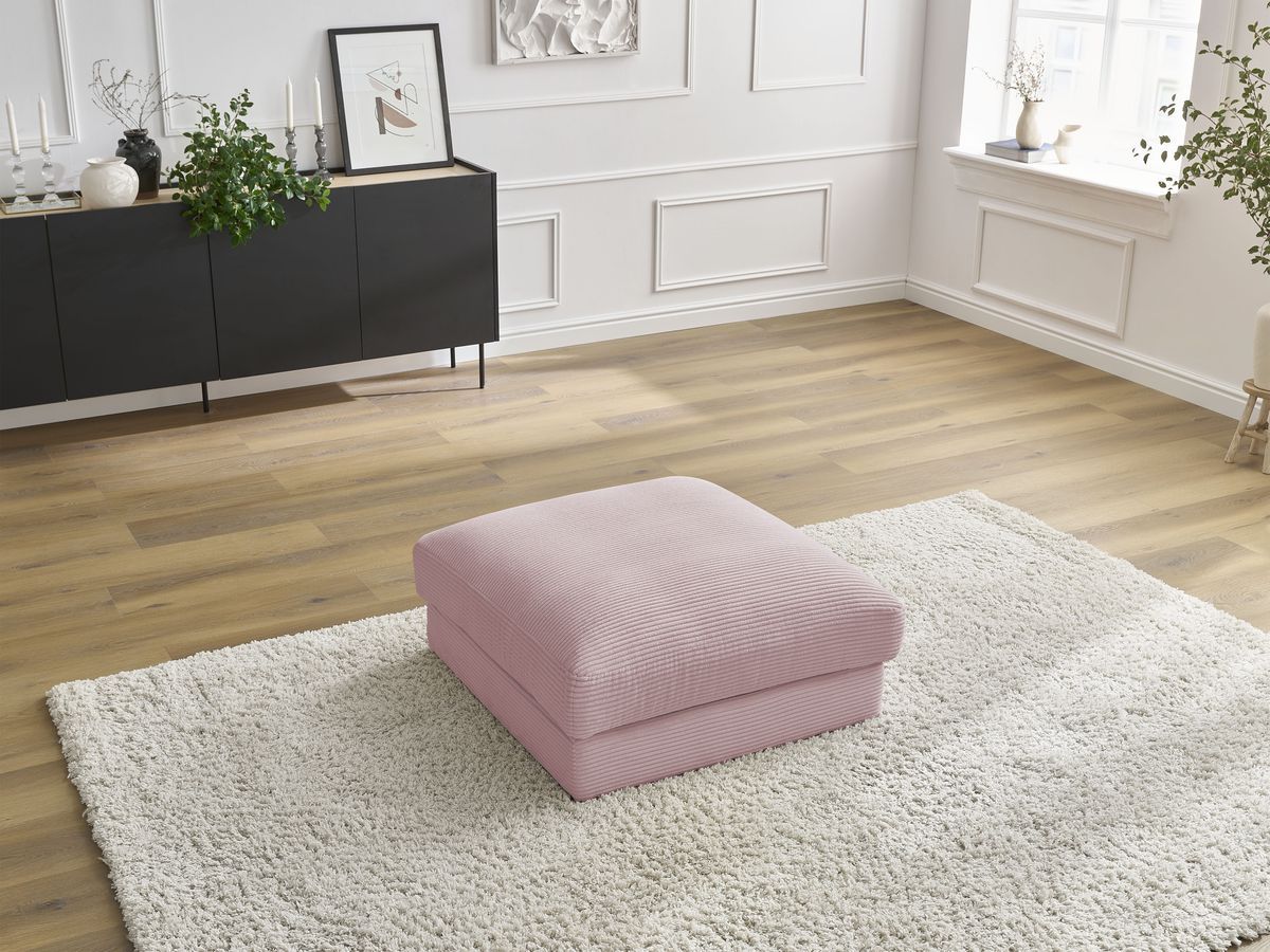 Bobochic Leonard Pouf Cordsamt Violett