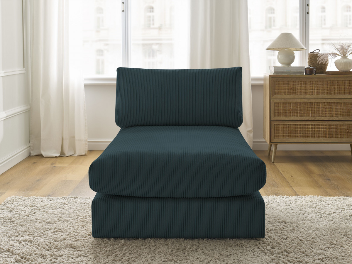 Bobochic Paris Méridienne-Modul Cordsamt Dunkelblau