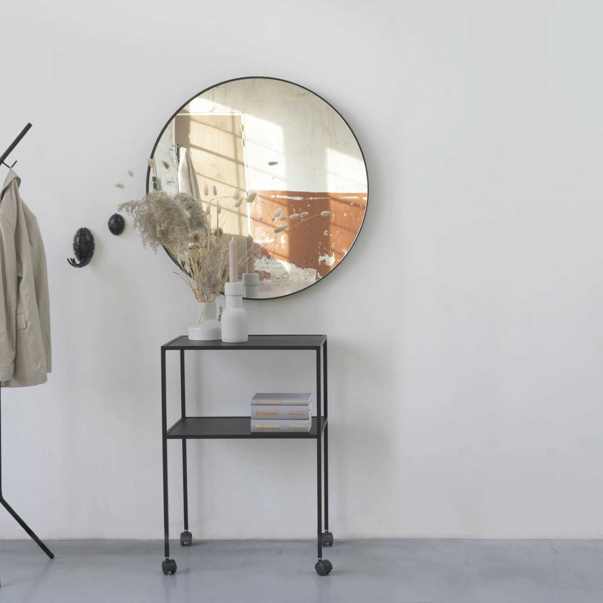 Spinder Design Spiegel Donna 5 Schwarz