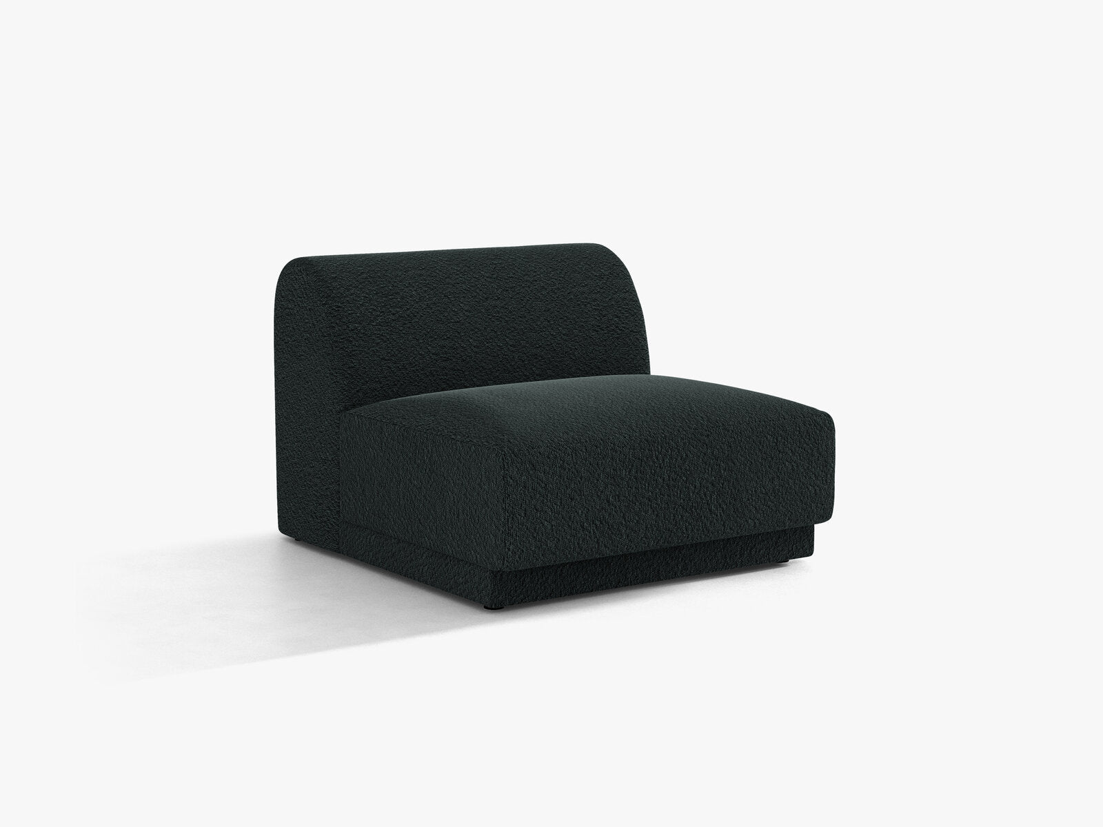 Micadoni Modul Armlos Miley Boucle Baloo Schwarz