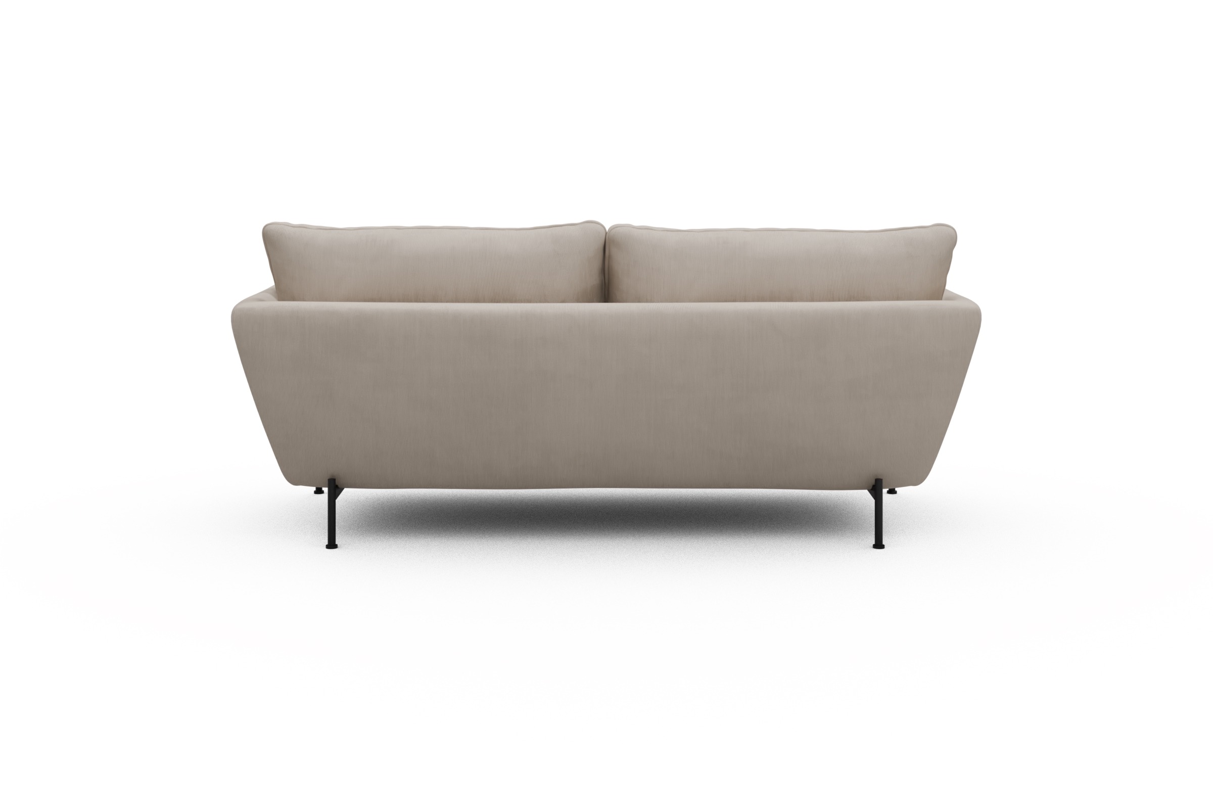 Sofa Anton 2-Sitzer Cordufine-Off-White