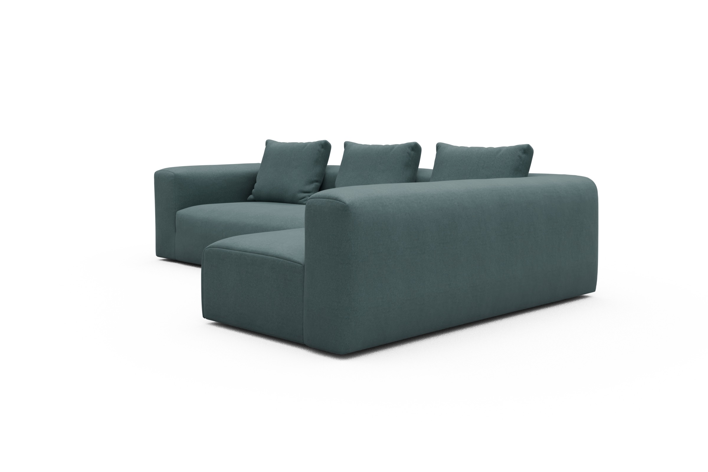 Ecksofa Fred 2x 2,5-Sitzer rechts offen Satya-Niagara
