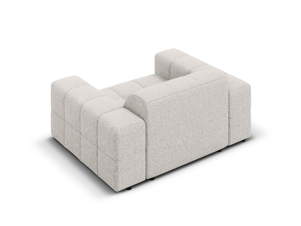 Cosmopolitan Design Sessel Chicago Chenille Haga Hellgrau