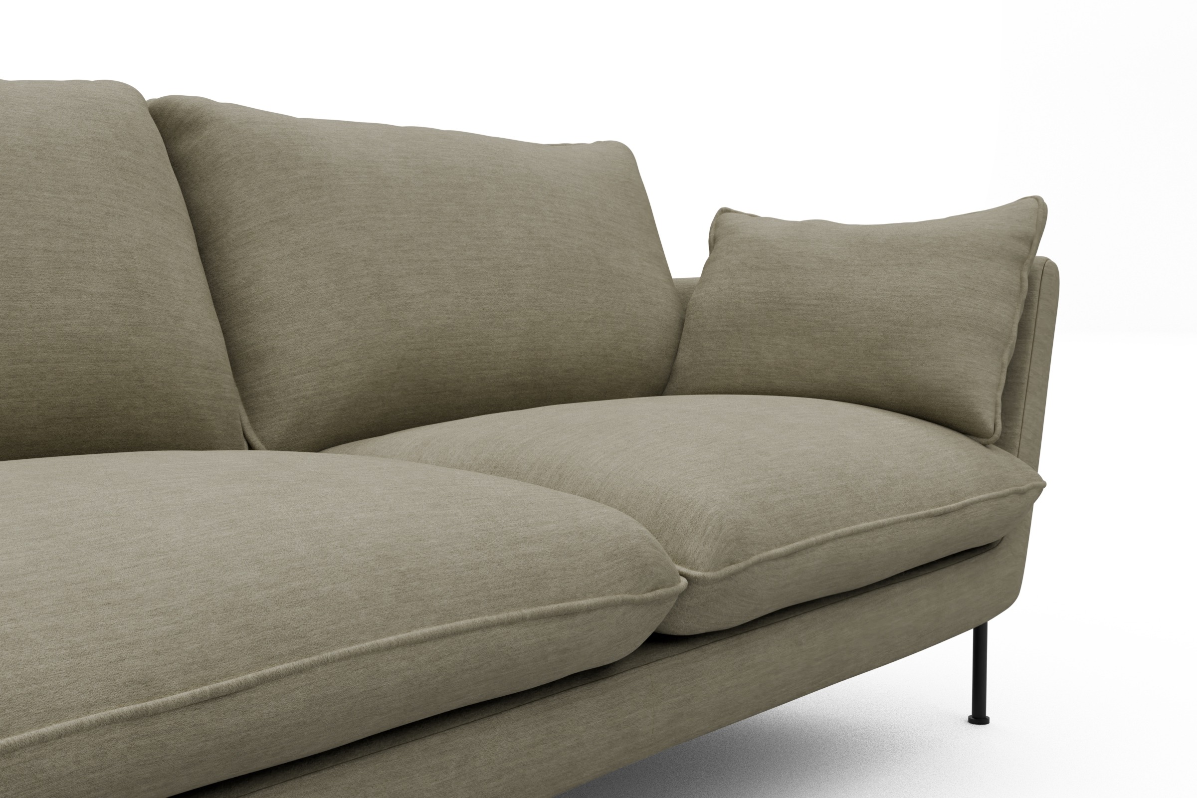 Sofa Anton 2-Sitzer Vivus-Dusty-Sand