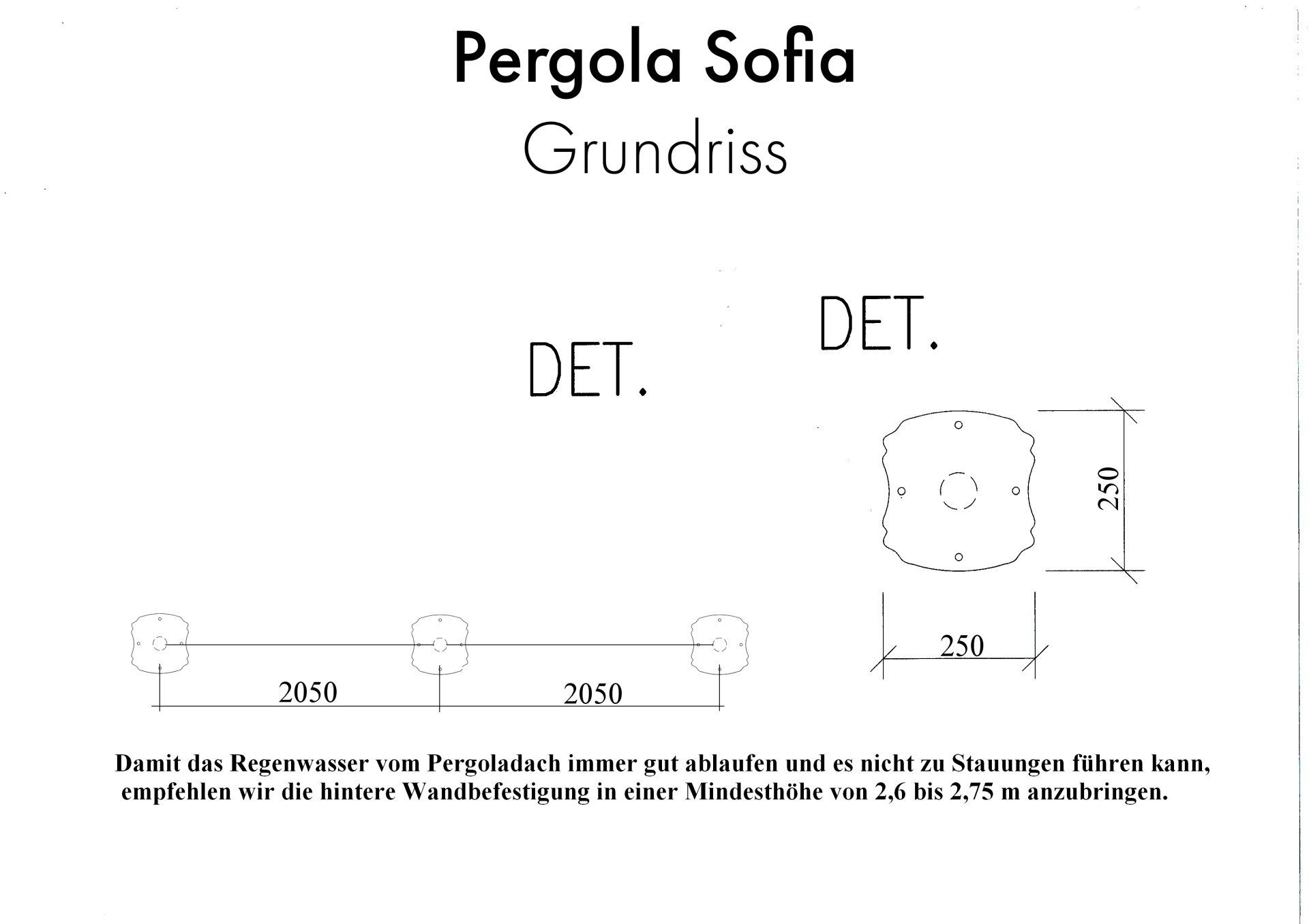 Pergola Sofia
