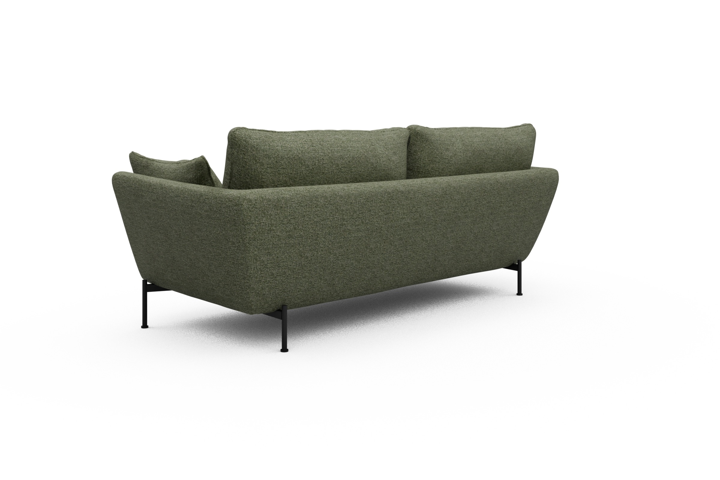 Sofa Anton 3-Sitzer Carreno-Vivid-Green