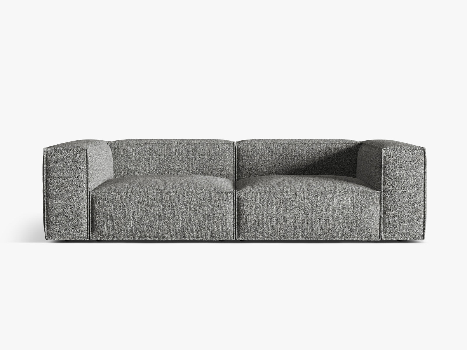 Micadoni Sofa Nuria 4-Sitzer Boucle Graphit