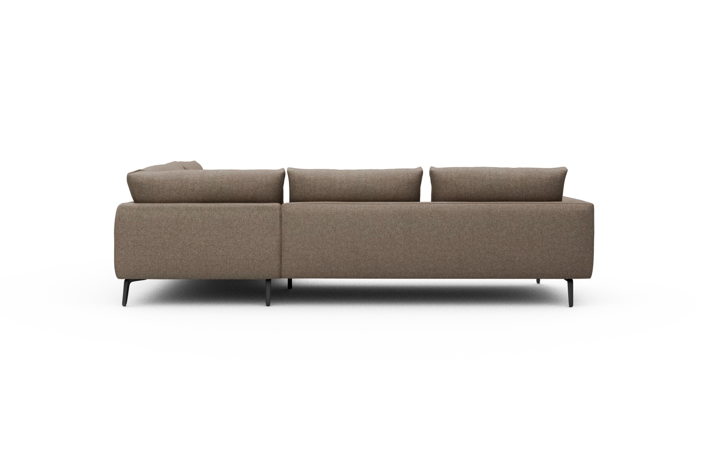 Ecksofa Karl Relax-Ecke rechts mit 2,5-Sitzer Sama-Antelope