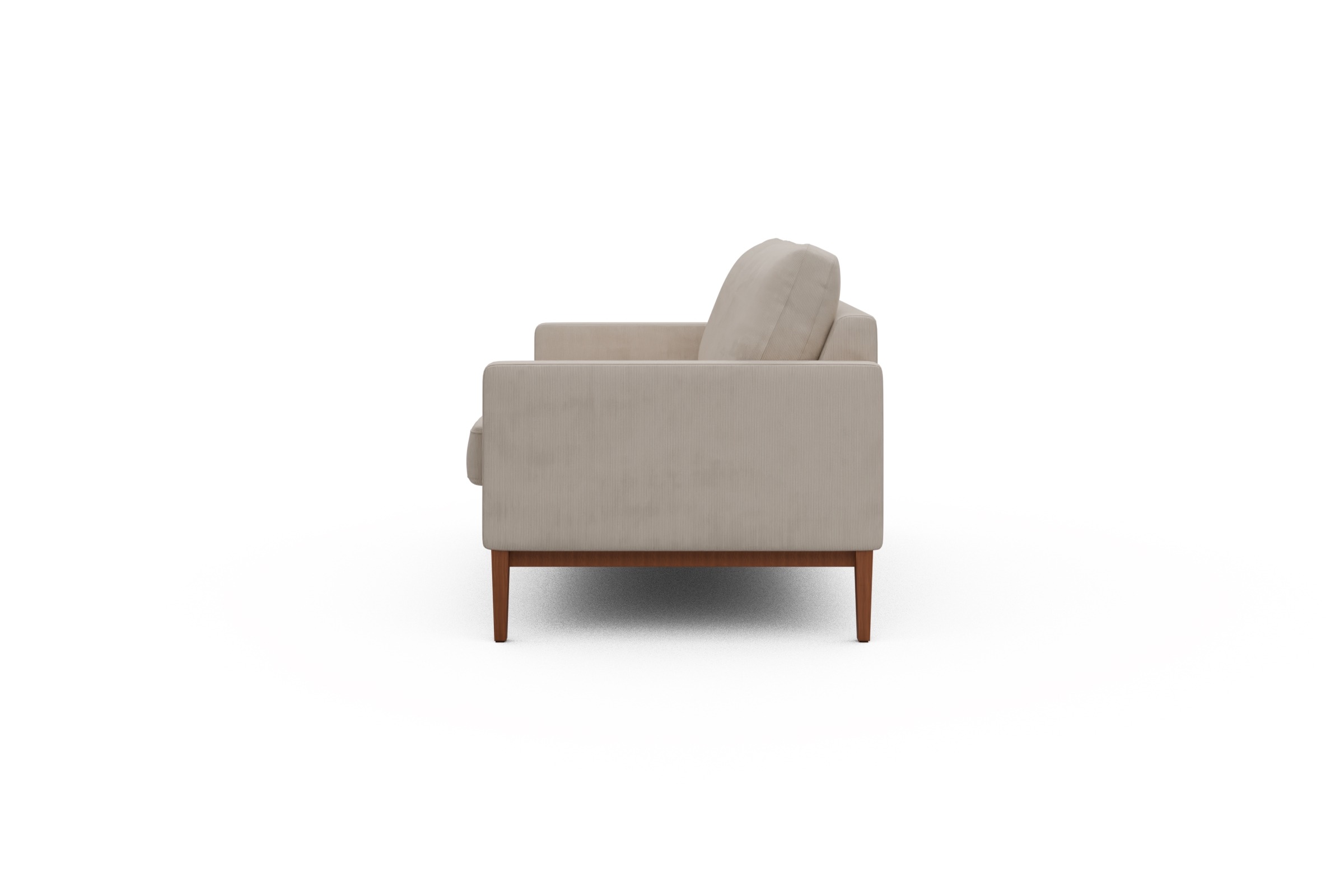 Sofa Bodo 2-Sitzer Cordufine-Off-White