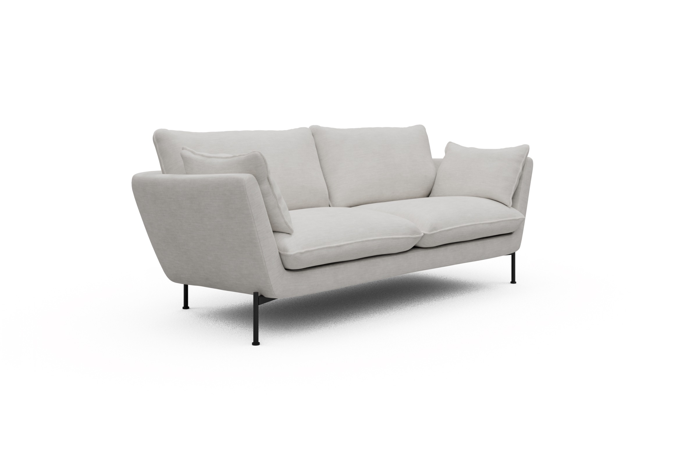 Sofa Anton 2-Sitzer Vivus-Dusty-Off-White