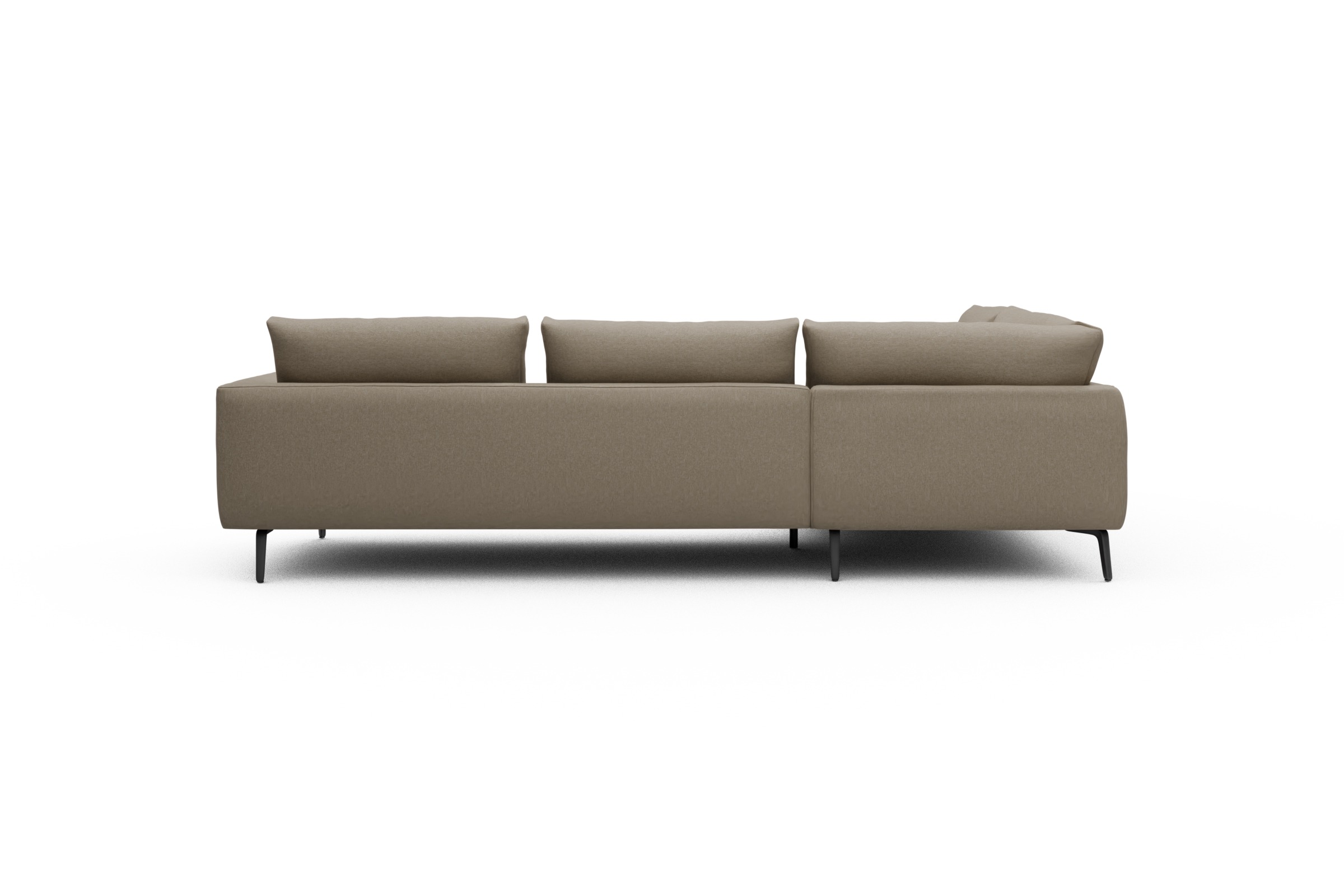 Ecksofa Karl Relax-Ecke links mit 2,5-Sitzer Satya-Natural