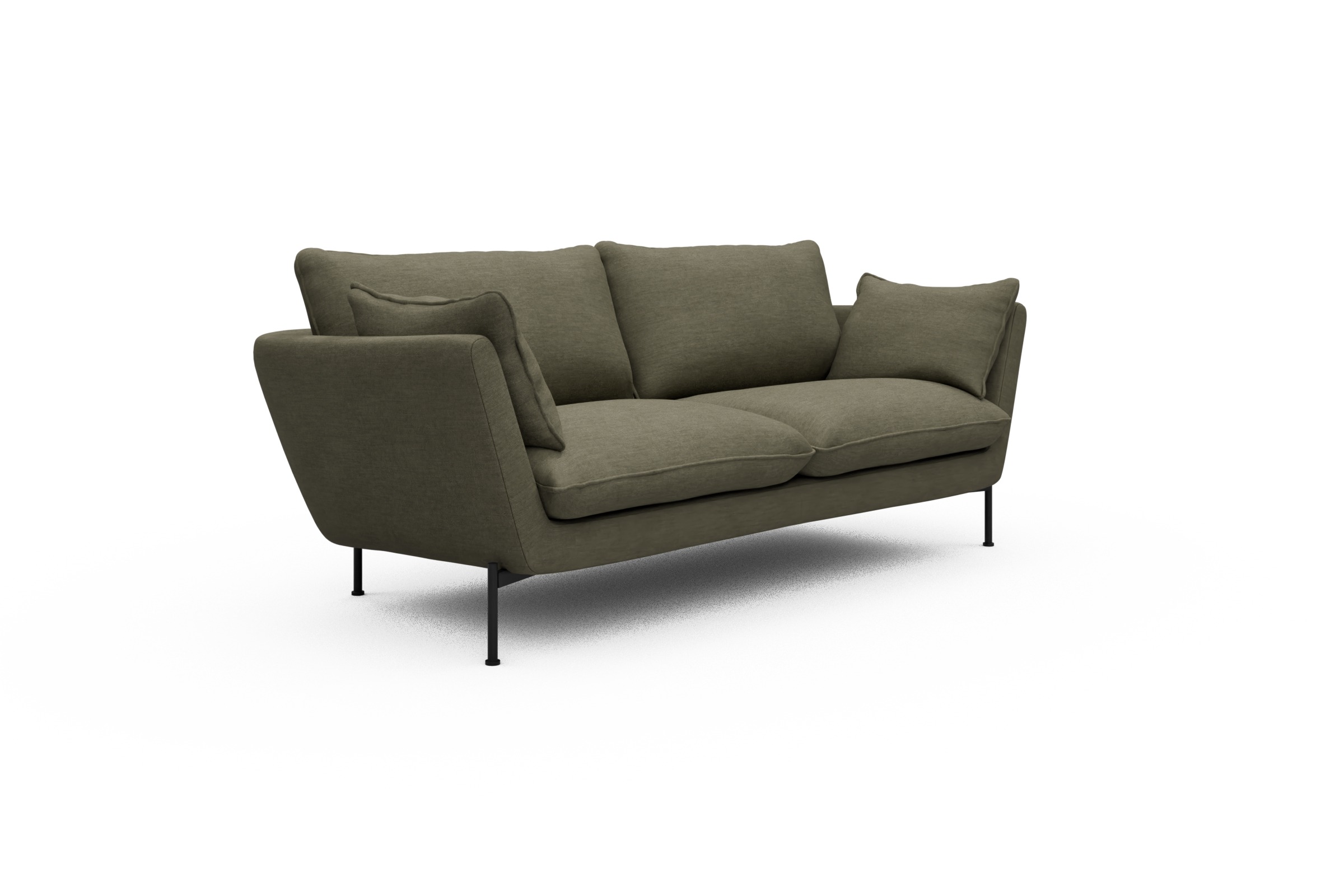 Sofa Anton 2-Sitzer Vivus-Dusty-Olive