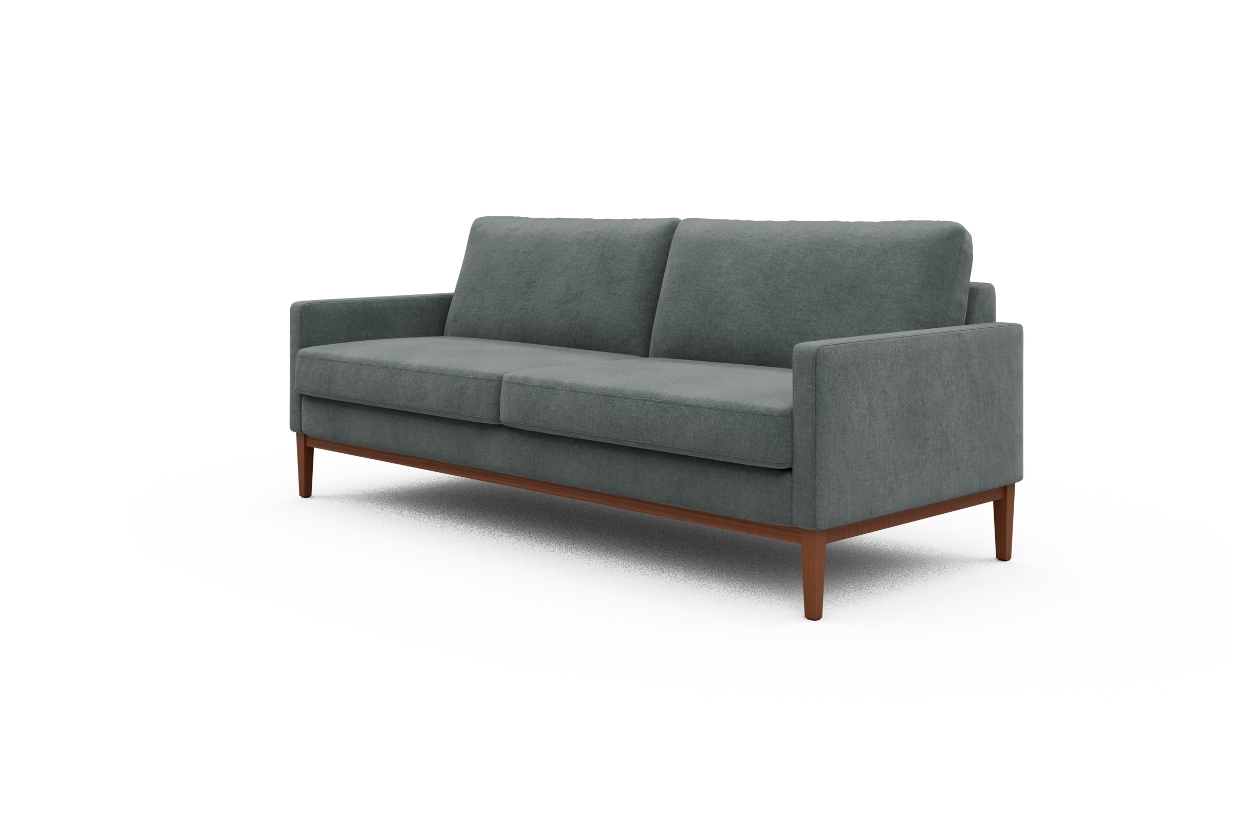 Sofa Bodo 3-Sitzer Smooth-Silver-Grey
