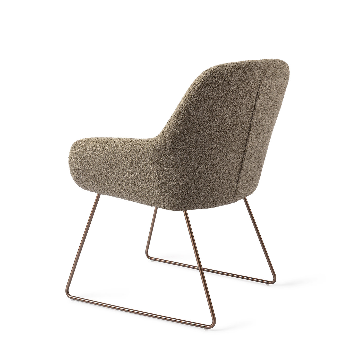 Jesper Home Esszimmerstuhl Kushi Moss Meadow Slide Rose