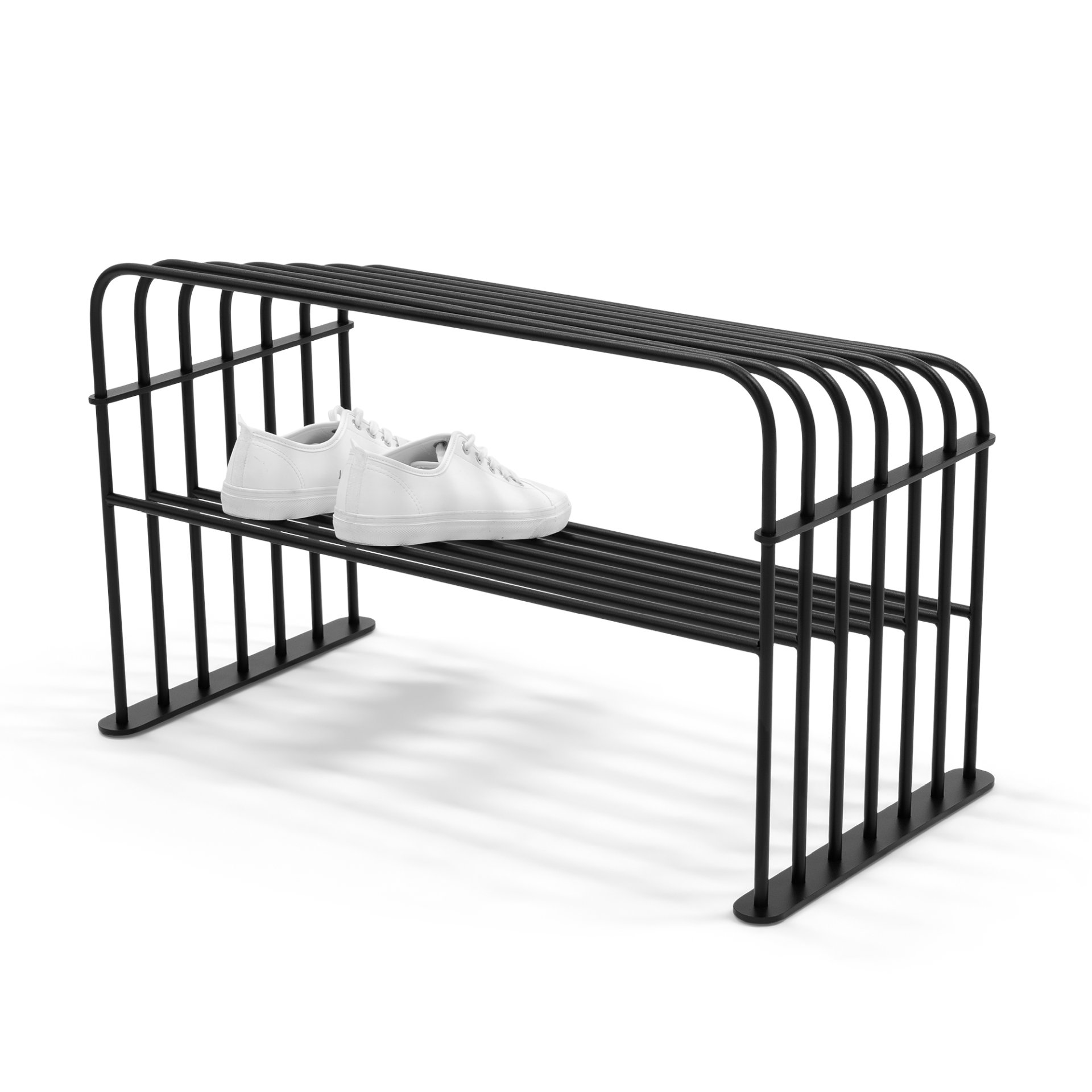 Spinder Design Schuhregal Grid 70 Schwarz