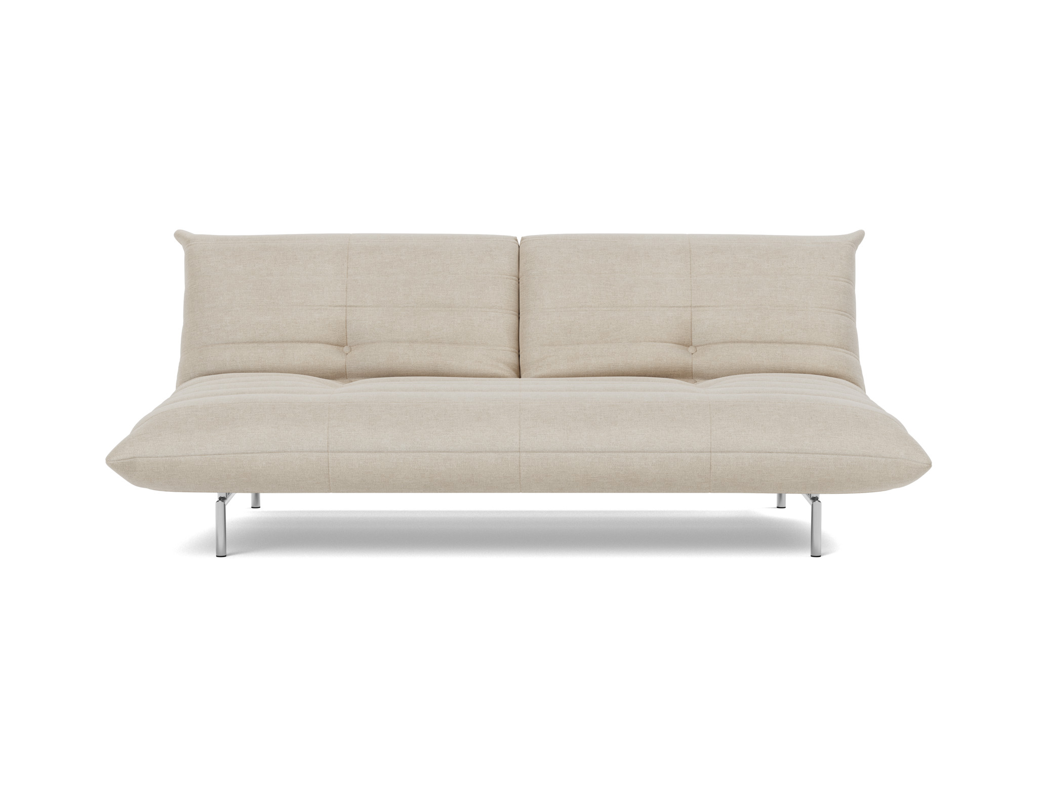 Schlafsofa Mikunjo Flachgewebe Phobos 586-Latte