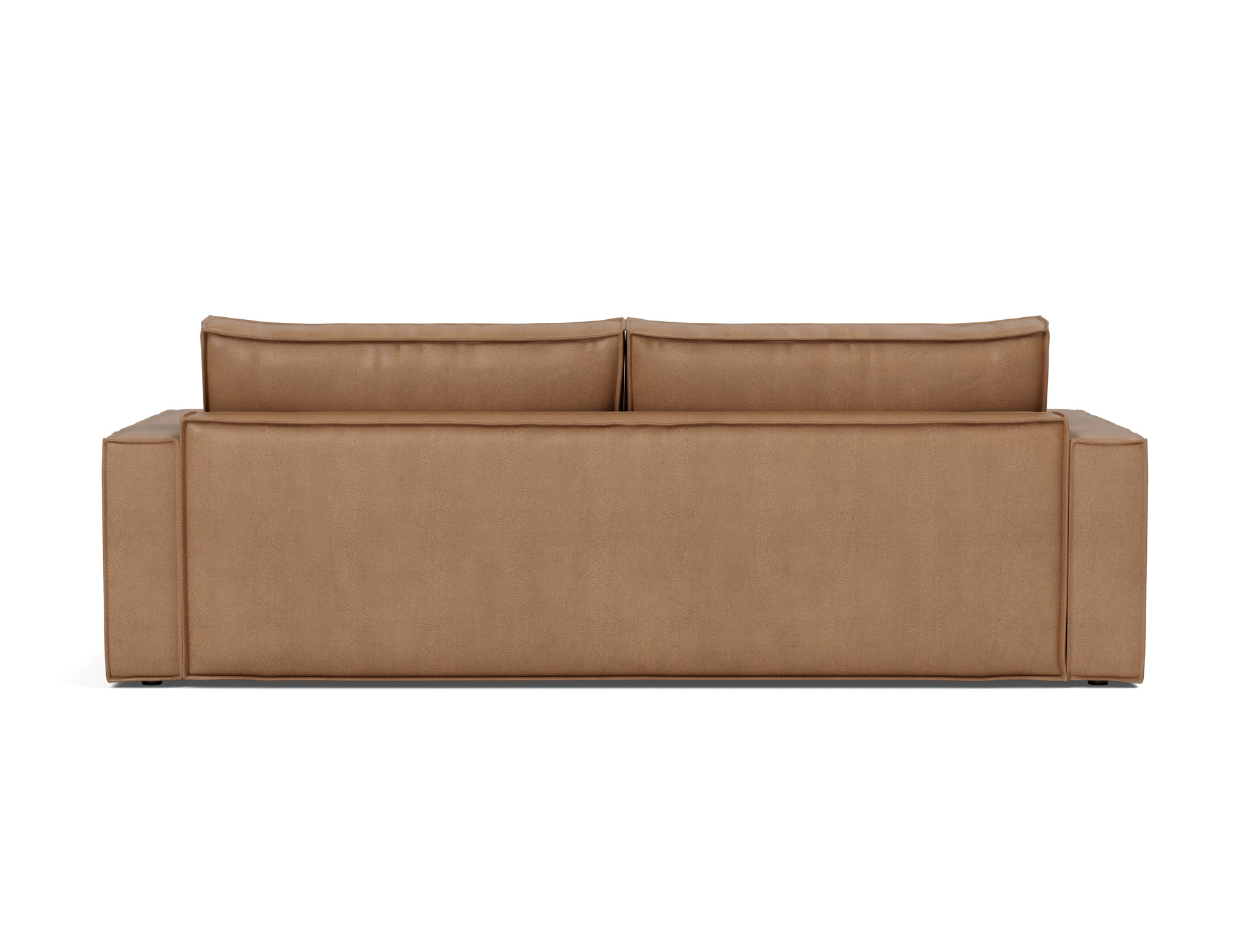 Schlafsofa Newilla Lederoptik Faunal 551-Brown