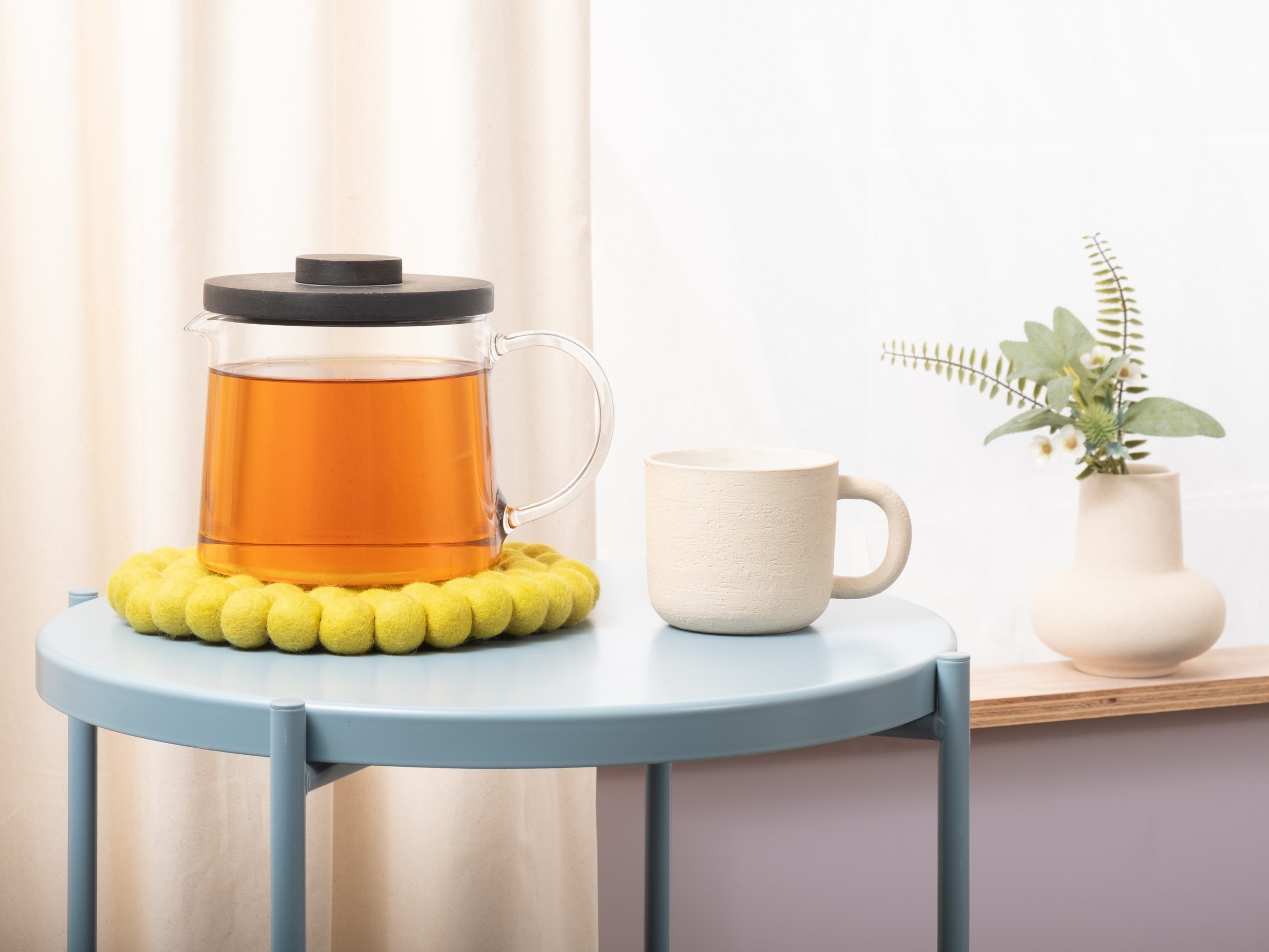 myfelt Kata Topfuntersetzer Gelbgrün Ø 20 cm
