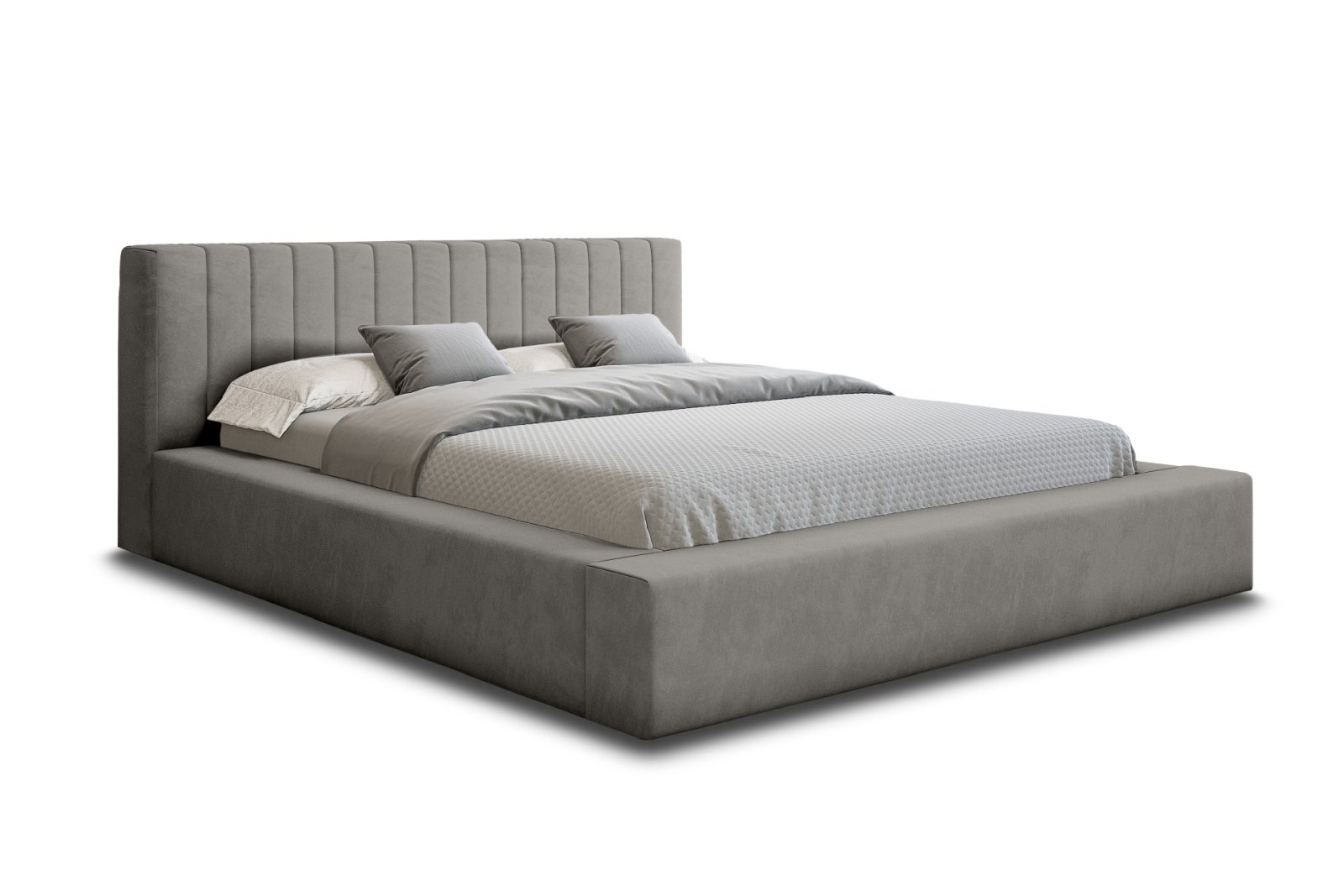 Polsterbett Carno Chenille 160x200 mit Metallrahmen Ditra-New 15