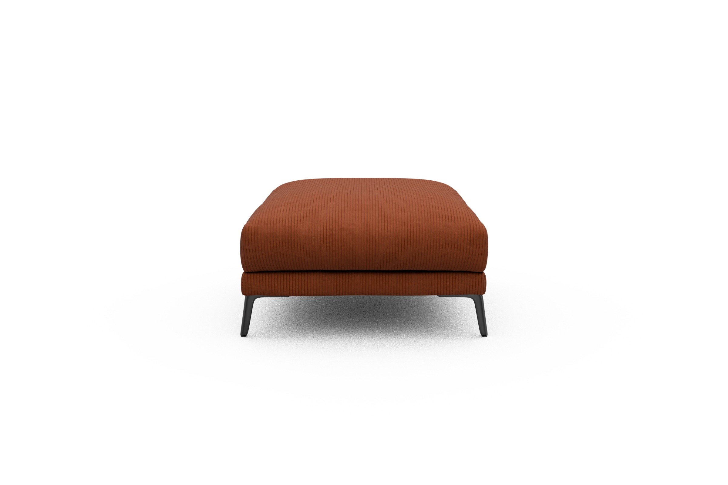 Sitzhocker Karl Corduroy-Burnt-Orange