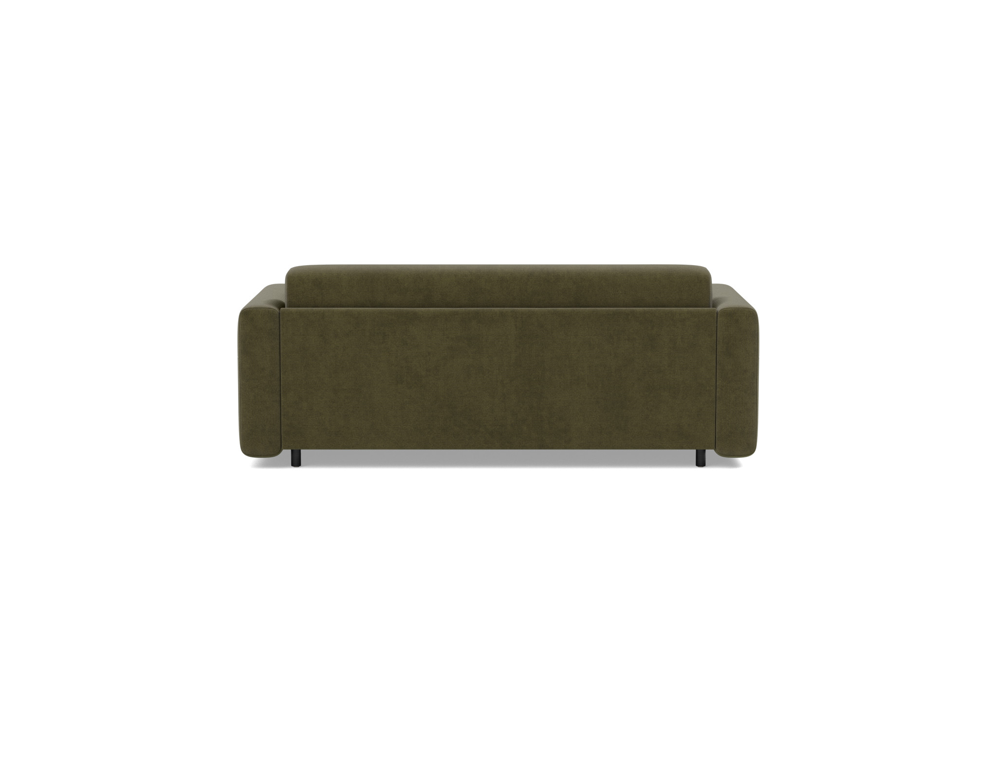 Schlafsofa Killian mit Memory-Matratze 140 Kord Cordufine 316-Pine-Green