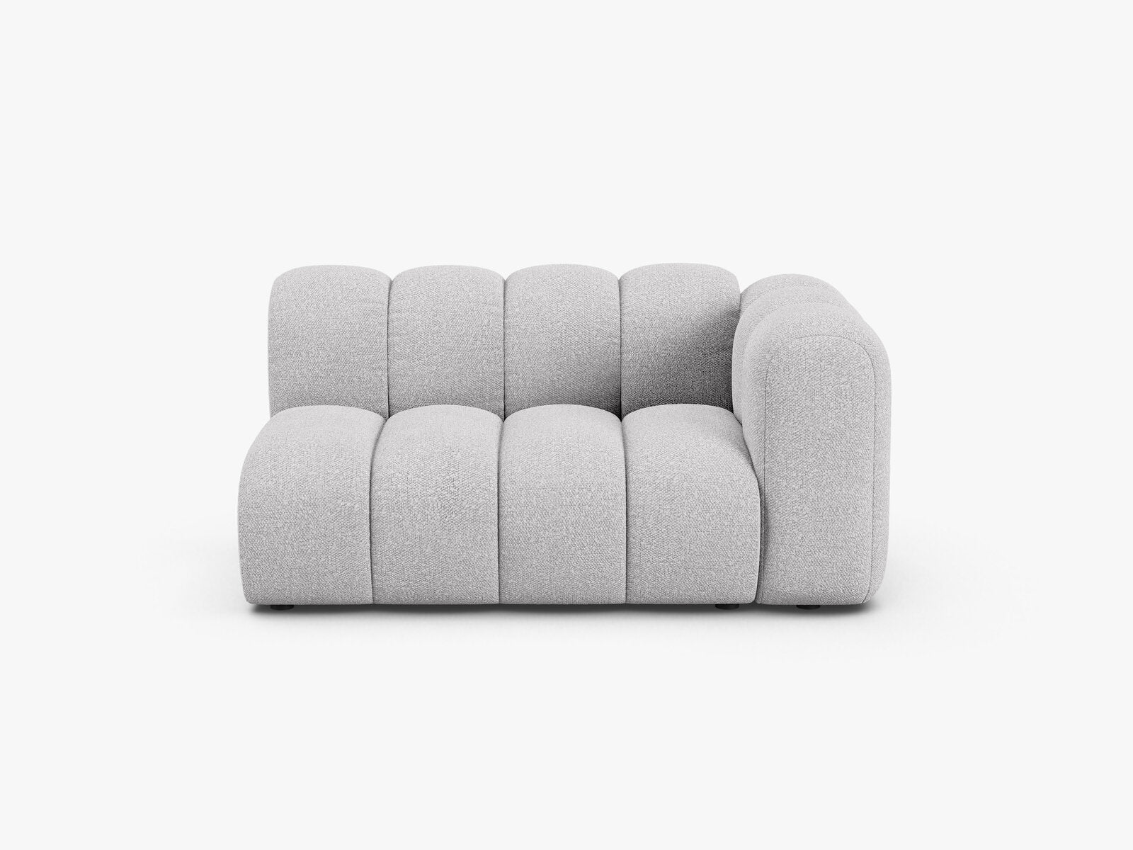 Micadoni Modul Lupine 2-Sitzer Boucle Baloo Hellgrau Rechts