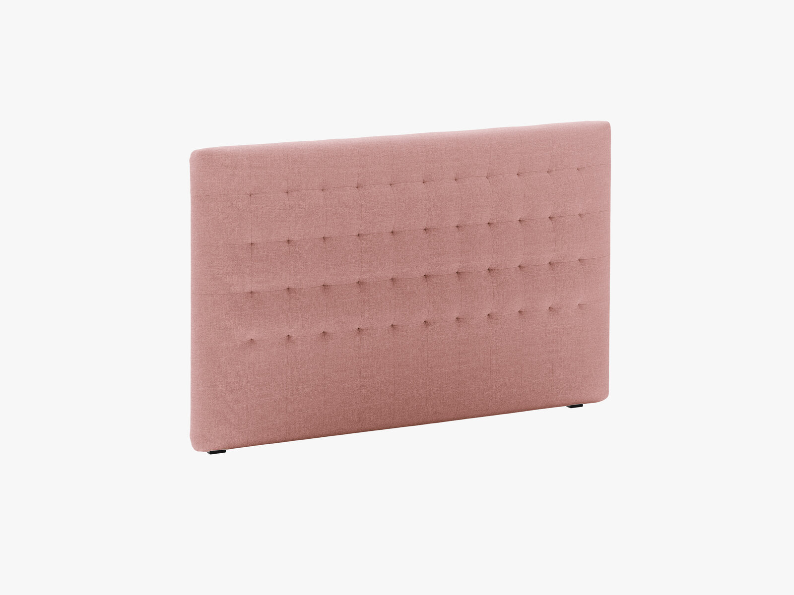 Micadoni Nova Samtiger Kopfteil 120 cm (H 95 cm) Strukturierter Stoff Liberty Rosa 160x95
