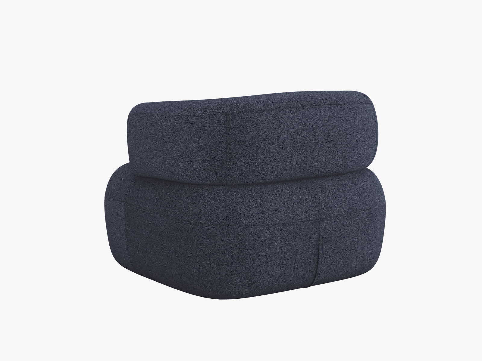 Micadoni Sessel Jenny Boucle Now or Never Dunkelblau