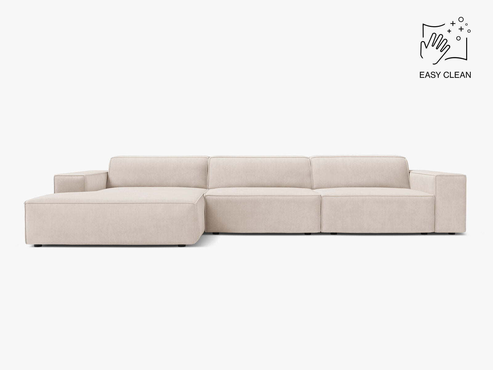 Micadoni Ecksofa Jodie 4-Sitzer