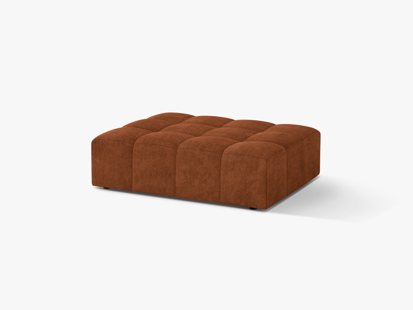 Micadoni Hocker Jennifer 1-Sitzer Chenille Eden Ziegel