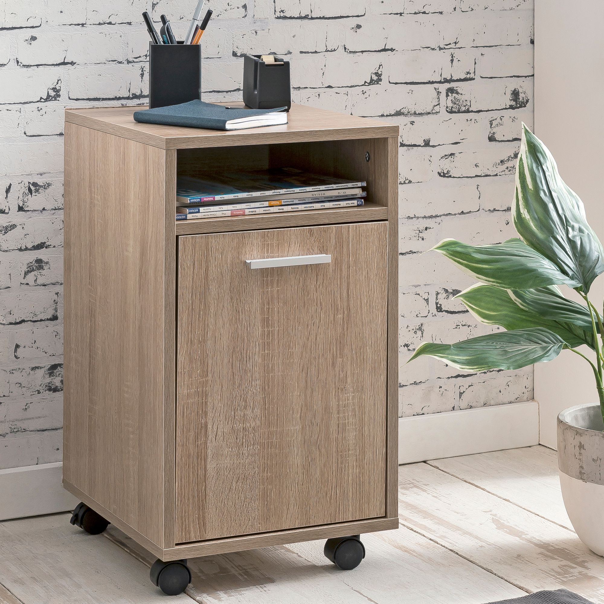 Rollcontainer Lohals Braun 33 × 38 × 60 cm