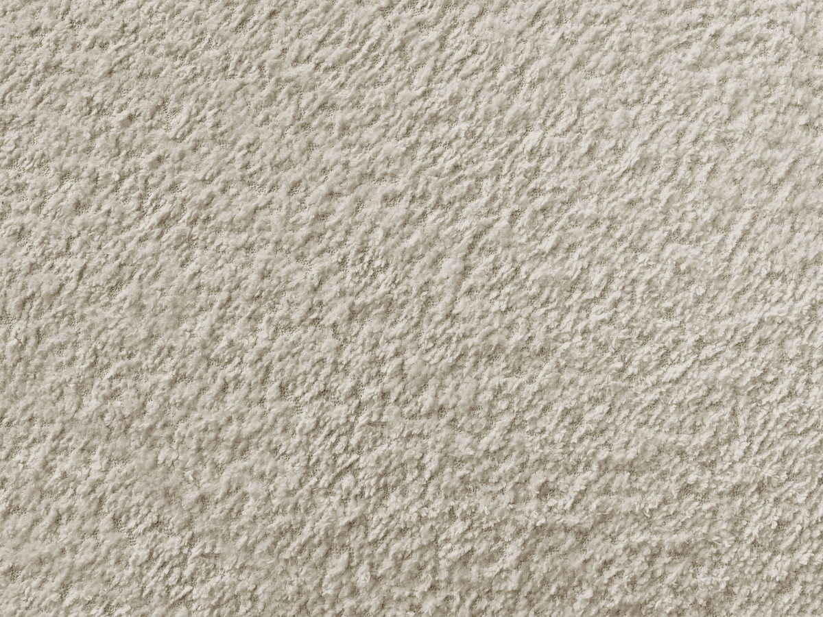Bobochic Fuji Schlafsofa 3-Sitzer mit Bettkasten und Pouf Bouclé-Stoff Beige