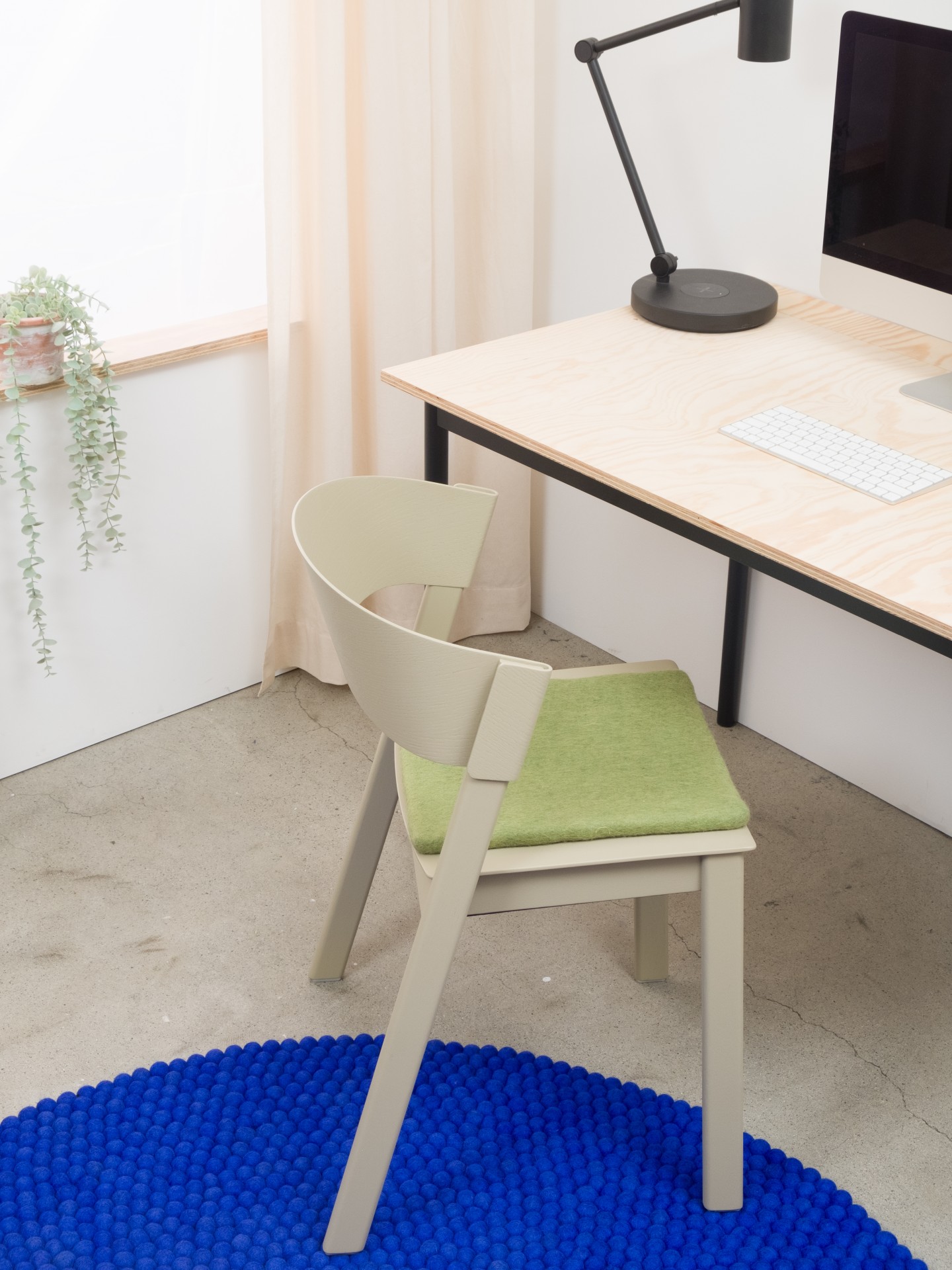 myfelt Kaspar - Flache Sitzauflage quadratisch