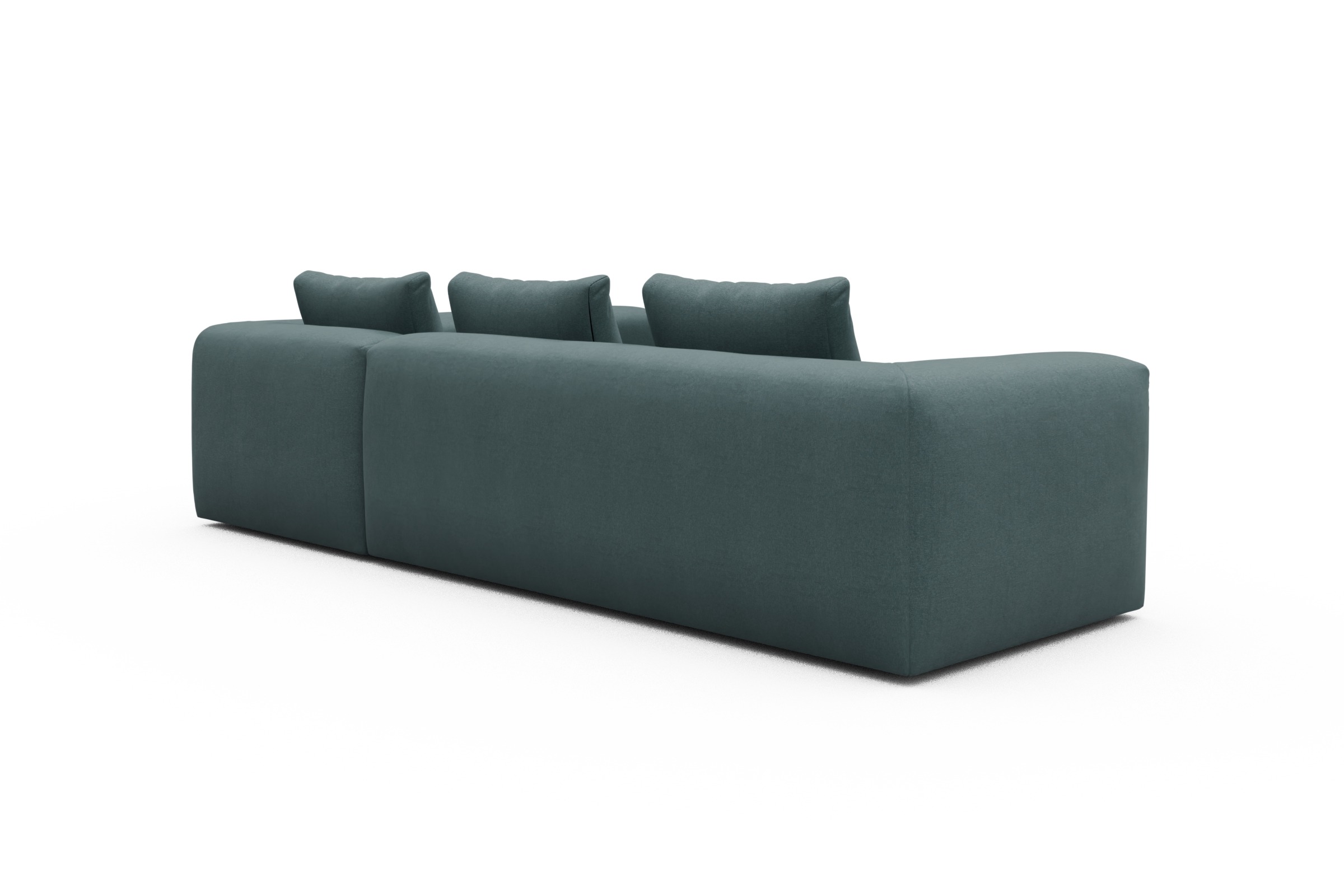 Ecksofa Fred 2x 2,5-Sitzer rechts offen Satya-Niagara