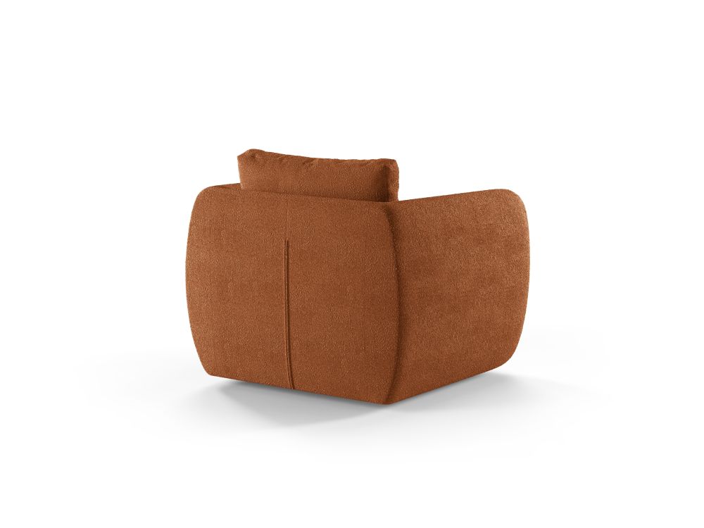 Cosmopolitan Design Sessel Nimes Boucle Baloo Terrakotta