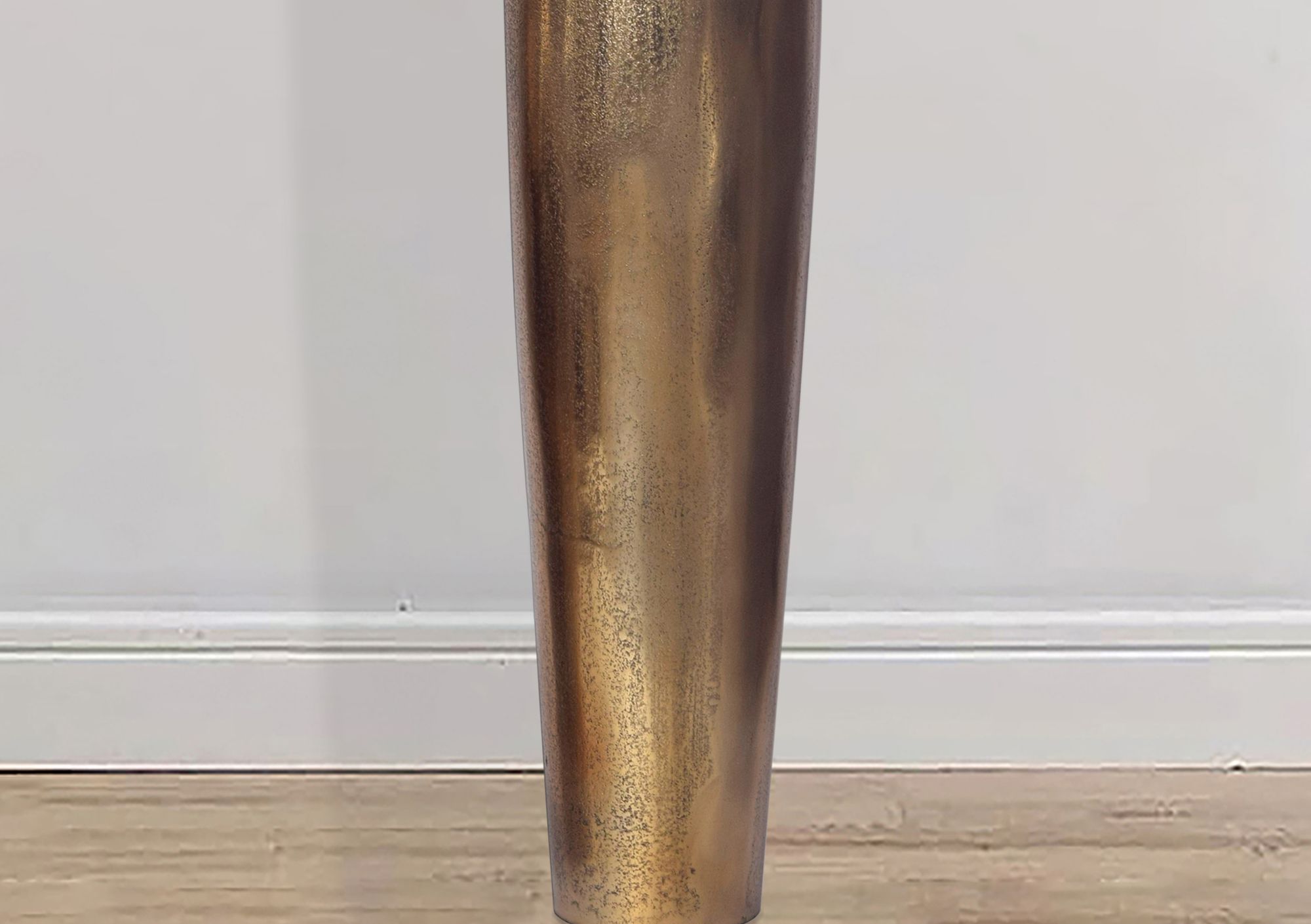Bodenvase Bakken Aluminium Gold 100 cm