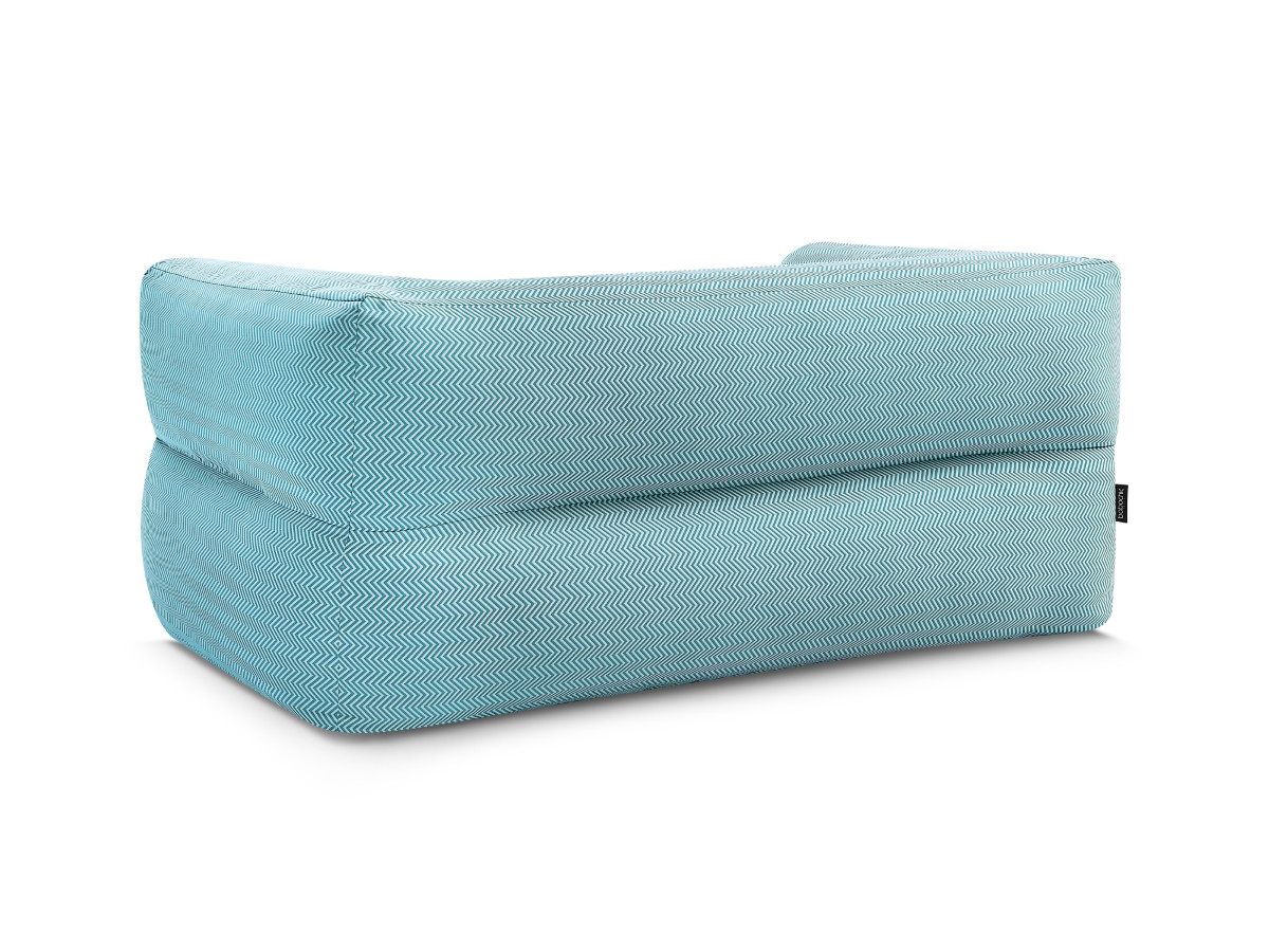 Bobochic Nour Gartensofa 2-Sitzer Stoff Dunkelblau