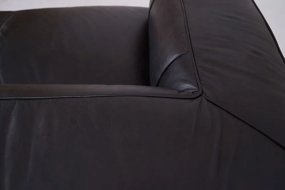 Moebelfaktor Produkt sofa 3 sitzer leder detail 2
