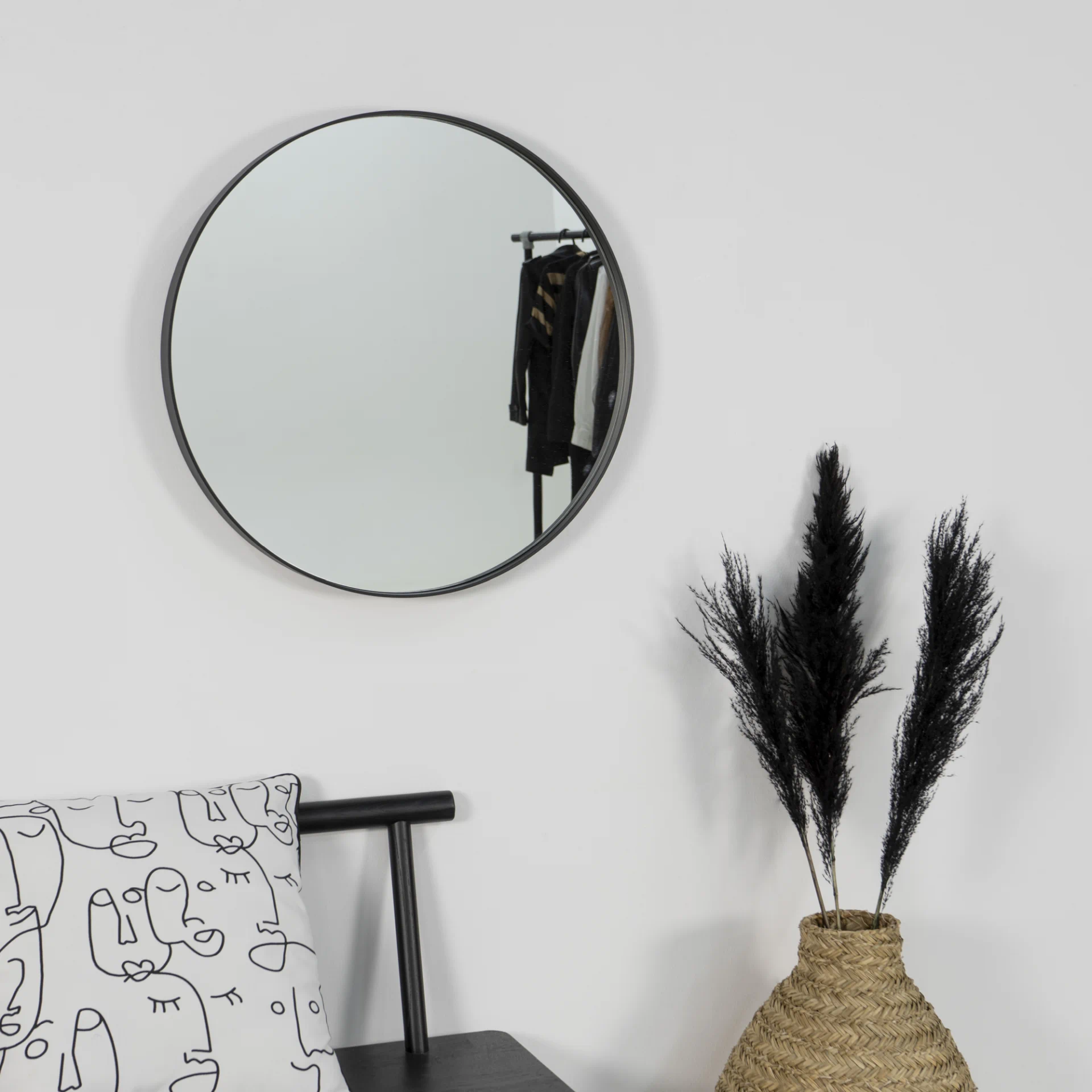 Spinder Design Spiegel Donna 3  Schwarz