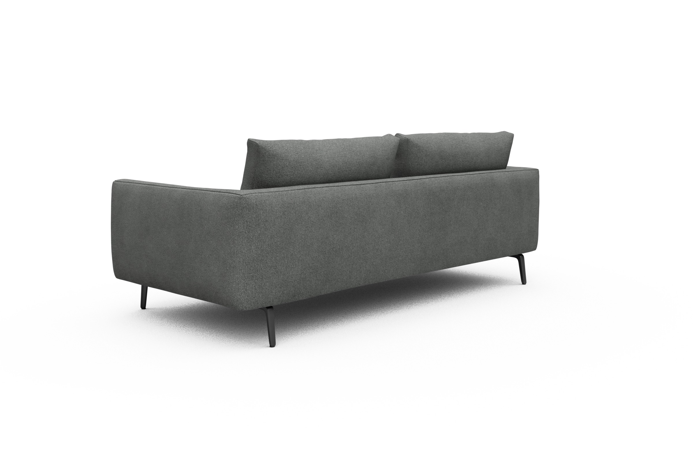 Sofa Karl 3-Sitzer Boucle-Ash-Grey