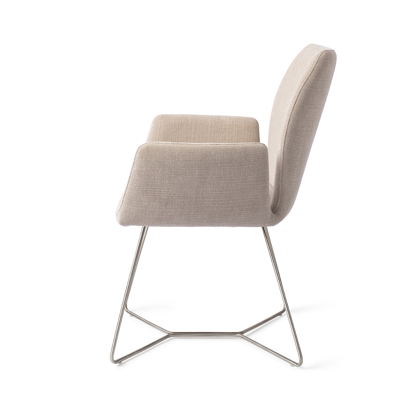 Jesper Home Esszimmerstuhl Misaki Sand Strand Beehive Stahl