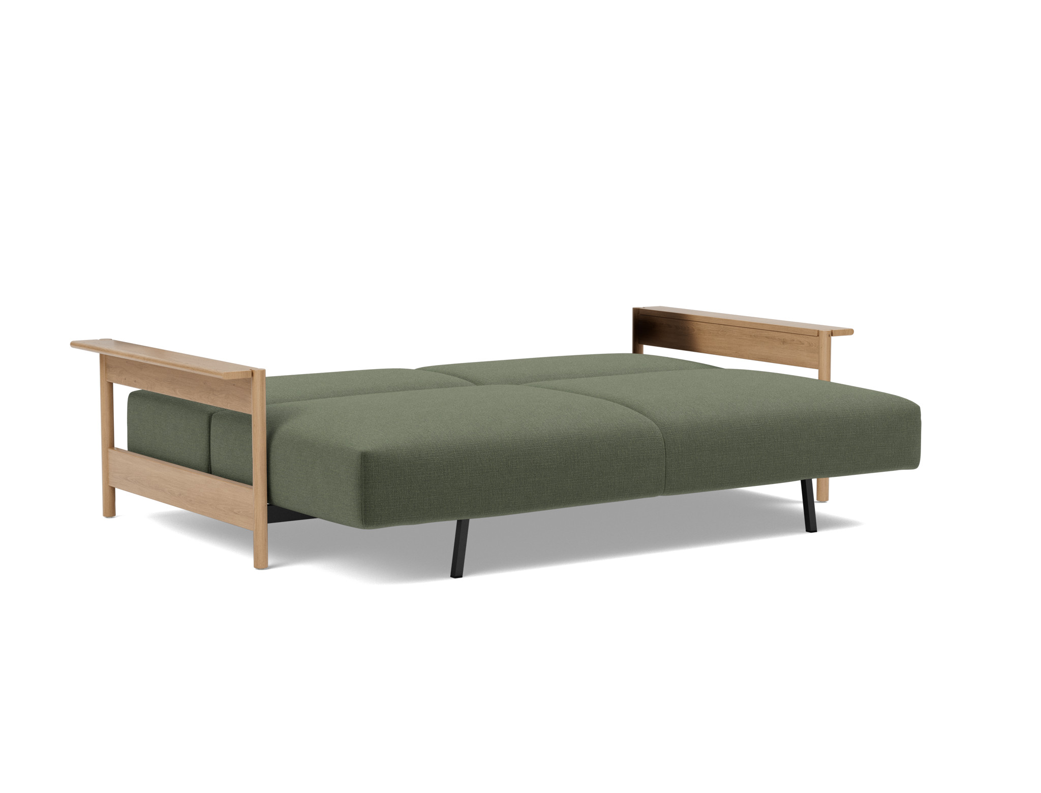 Schlafsofa Malloy Wood Chenille Esina 413-Olive-Green