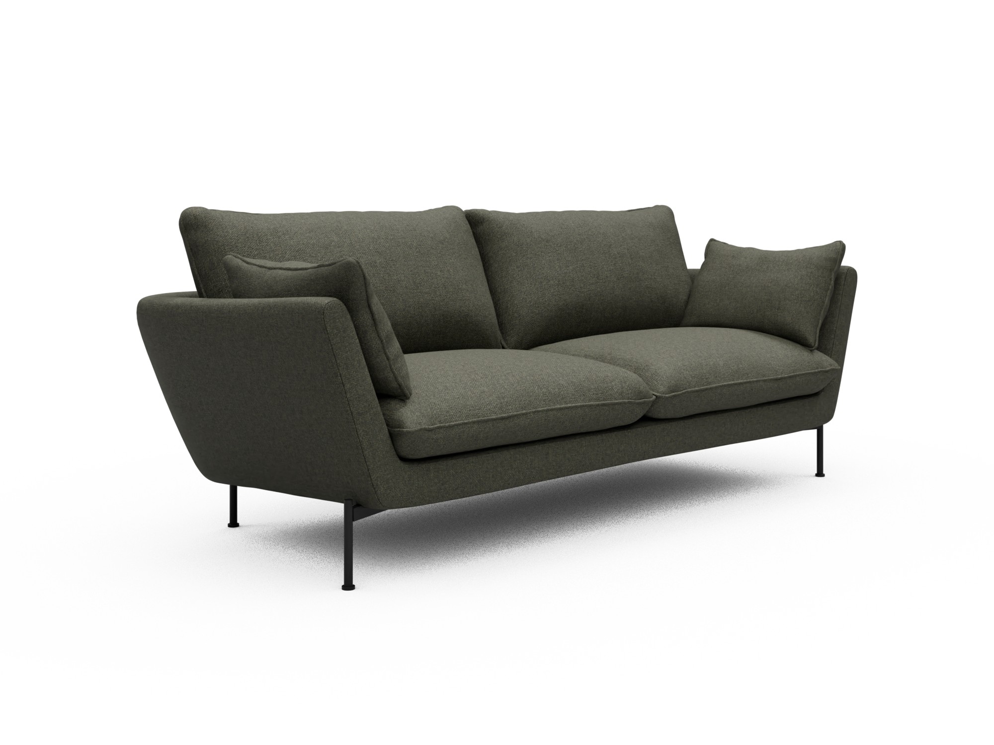 Skandi Home Sofa Anton 3-Sitzer Sama-Winter-Moss moebelfaktor