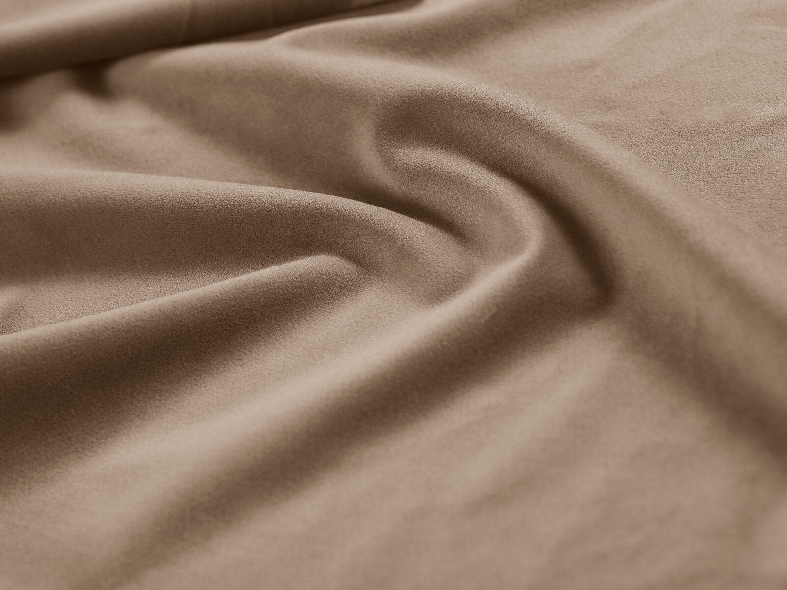 Micadoni Georgia Sofa 2-Sitzer Samt Magic Velvet Mandelbeige
