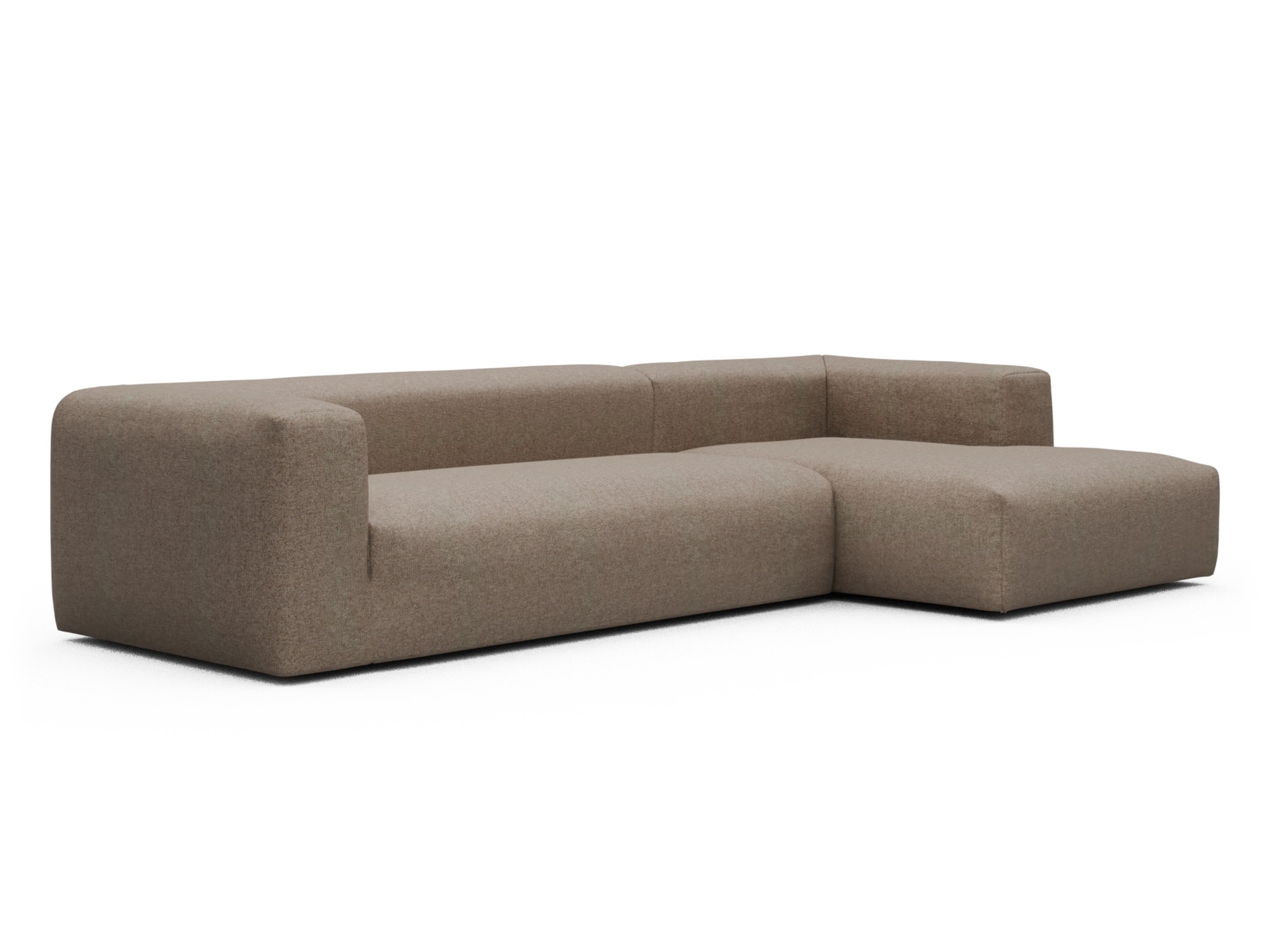 Skandi Home Ecksofa Fred Chaiselongue rechts mit 2,5-Sitzer Sama-Antelope moebelfaktor