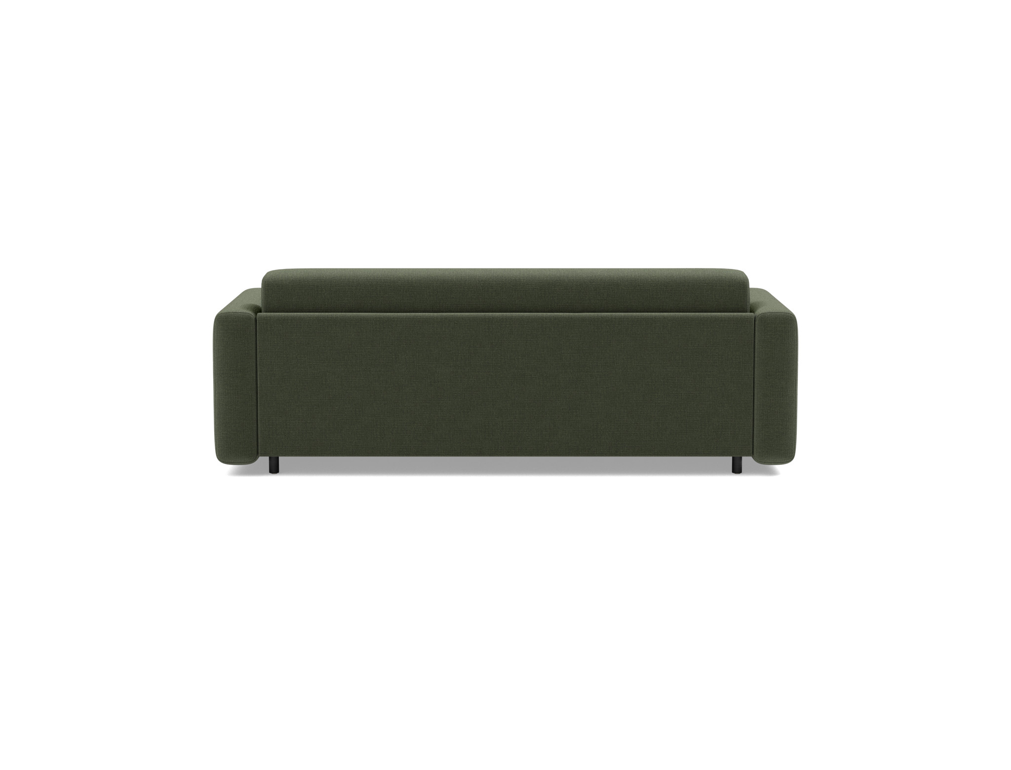 Schlafsofa Killian mit Taschenfederkernmatratze 160 Chenille Esina 413-Olive-Green
