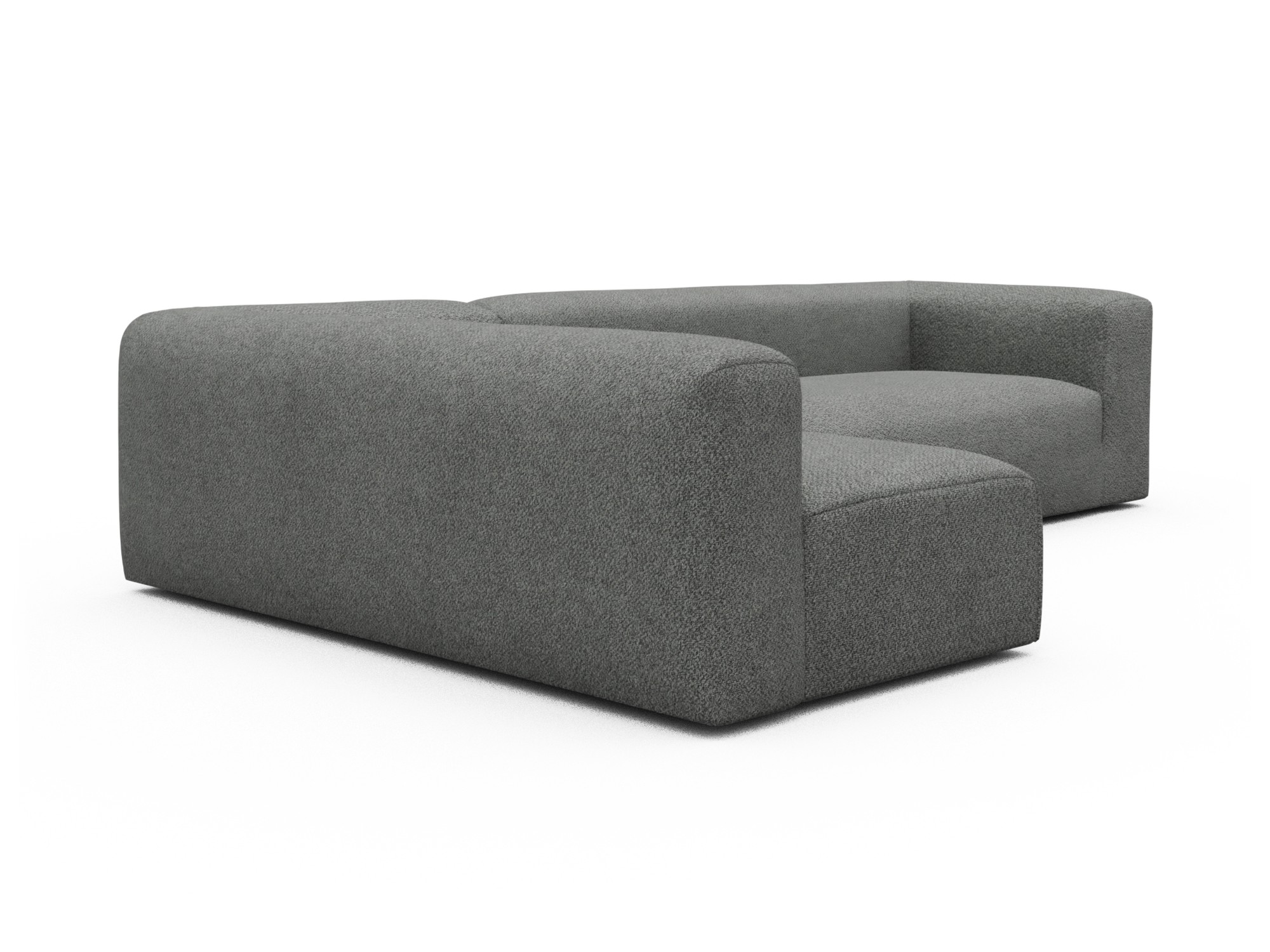 Skandi Home Ecksofa Fred 2x 2,5-Sitzer links offen Vanora-Warm-Grey moebelfaktor