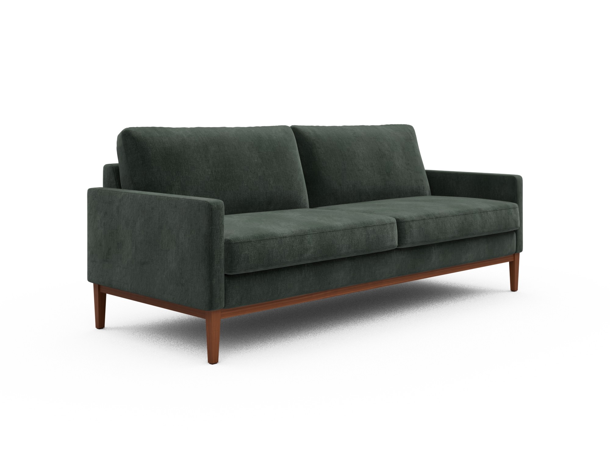 Skandi Home Sofa Bodo 3-Sitzer Smooth-Laurel-Green moebelfaktor