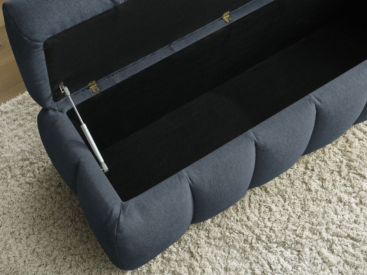 Bobochic Mont-blanc Bettbank Stoff Dunkelblau