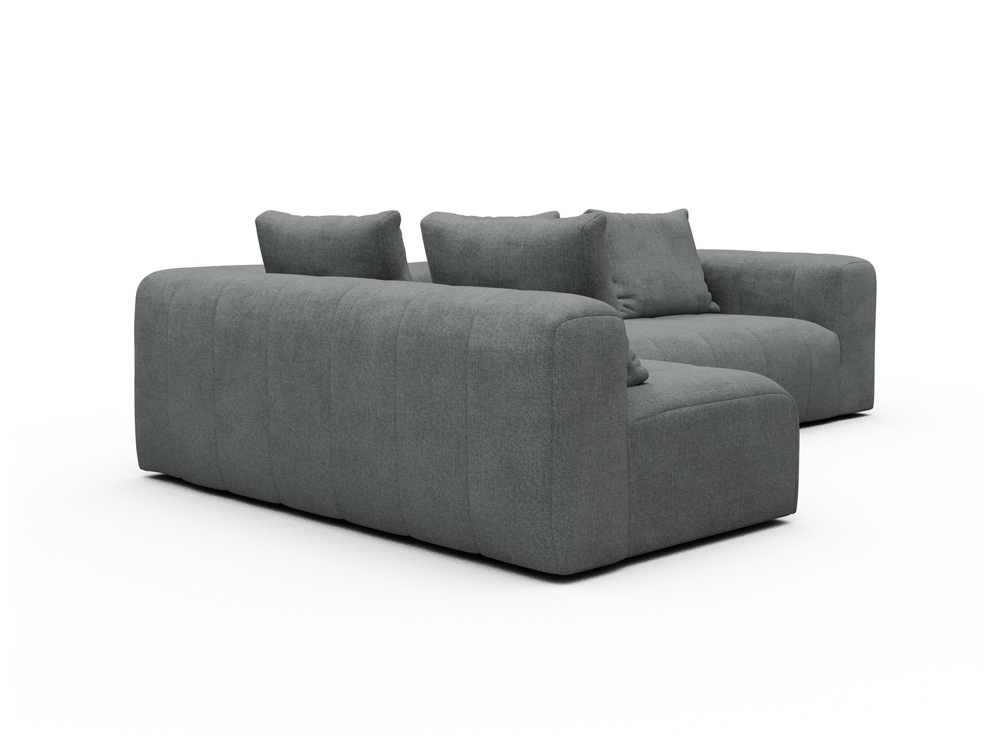 Hugo 2x 2,5-Sitzer Armlehne rechts Casone-Gravel-Grey moebelfaktor